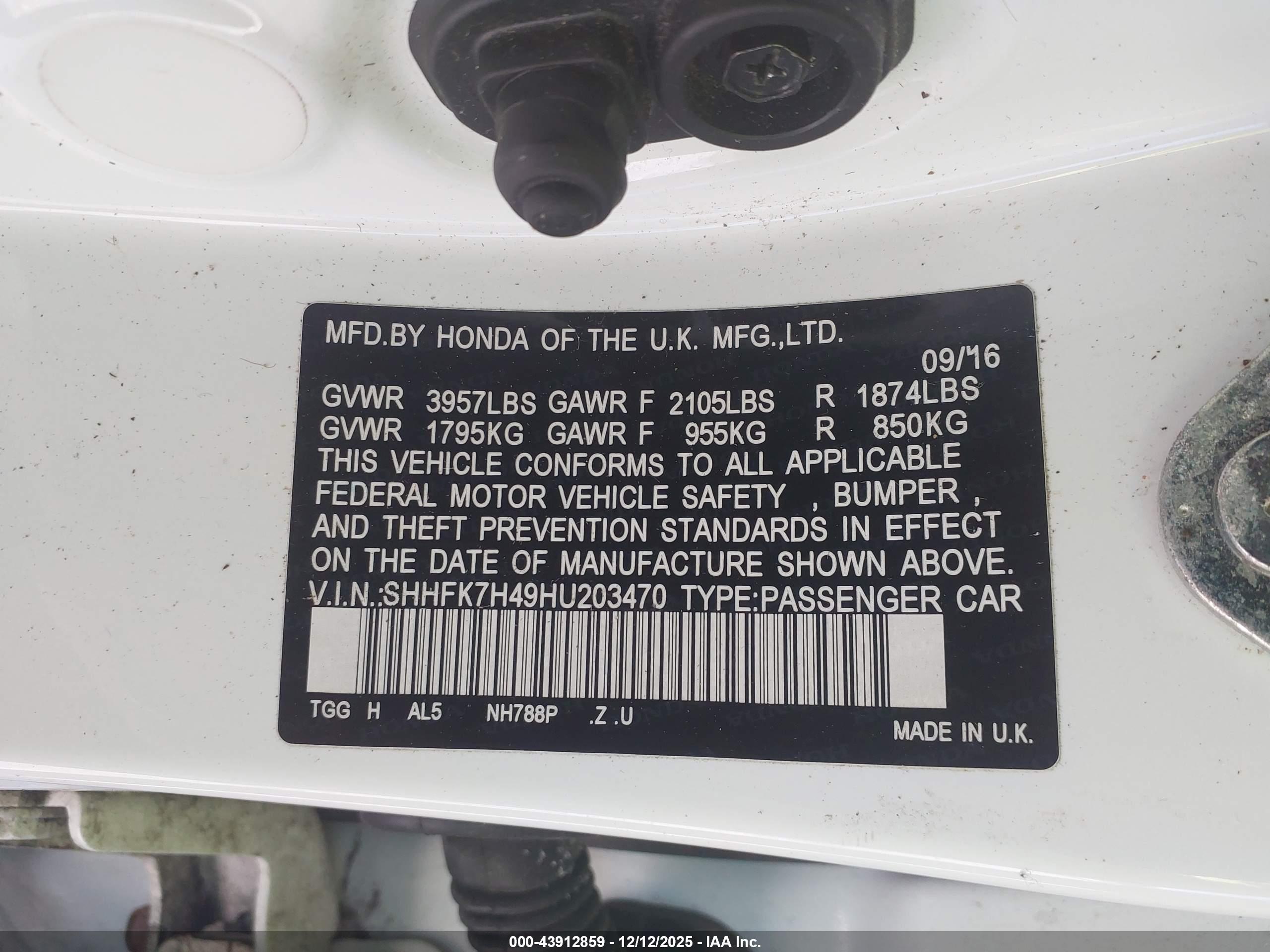 HONDA CIVIC image 9