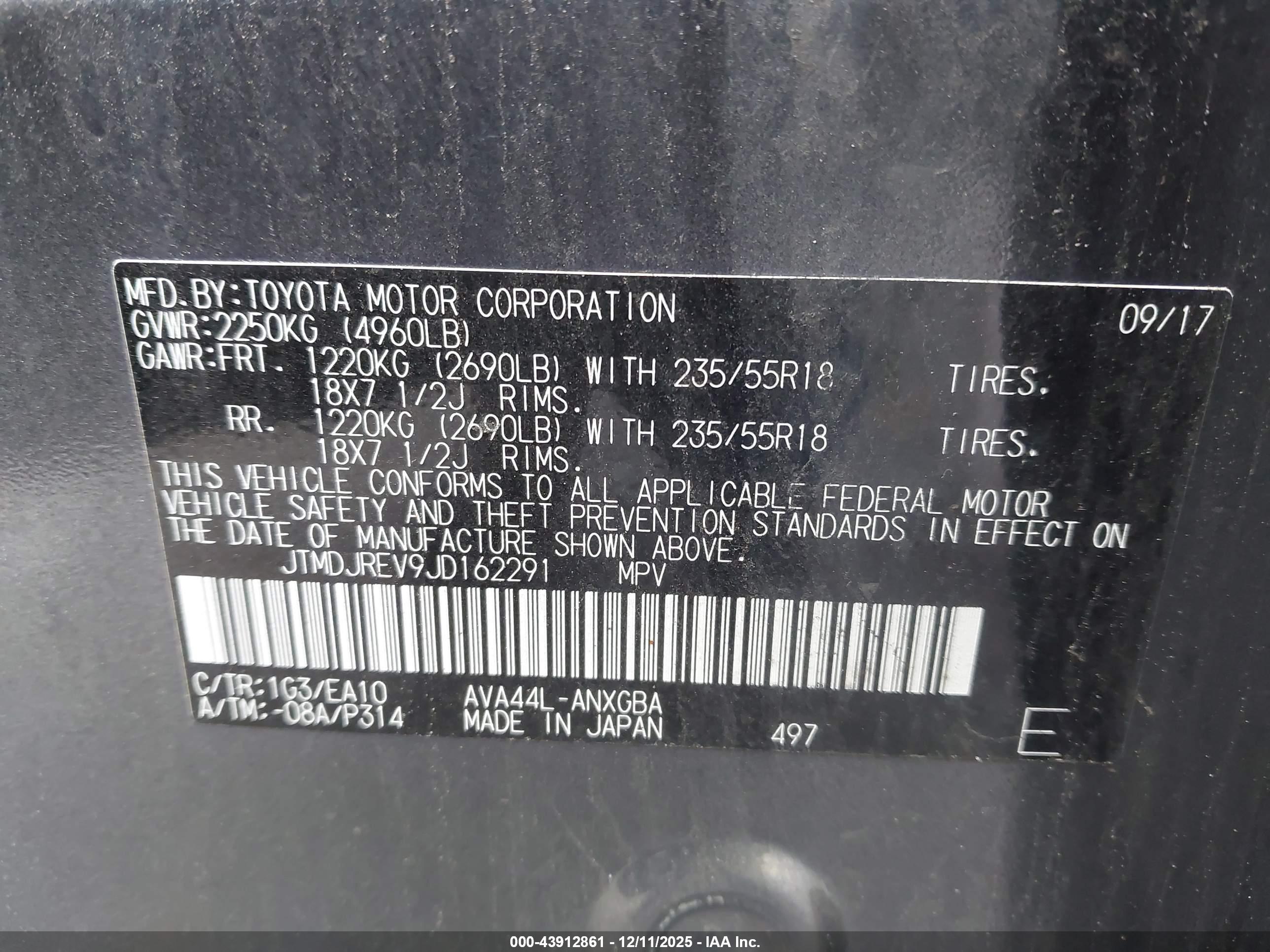 TOYOTA RAV4 image 9