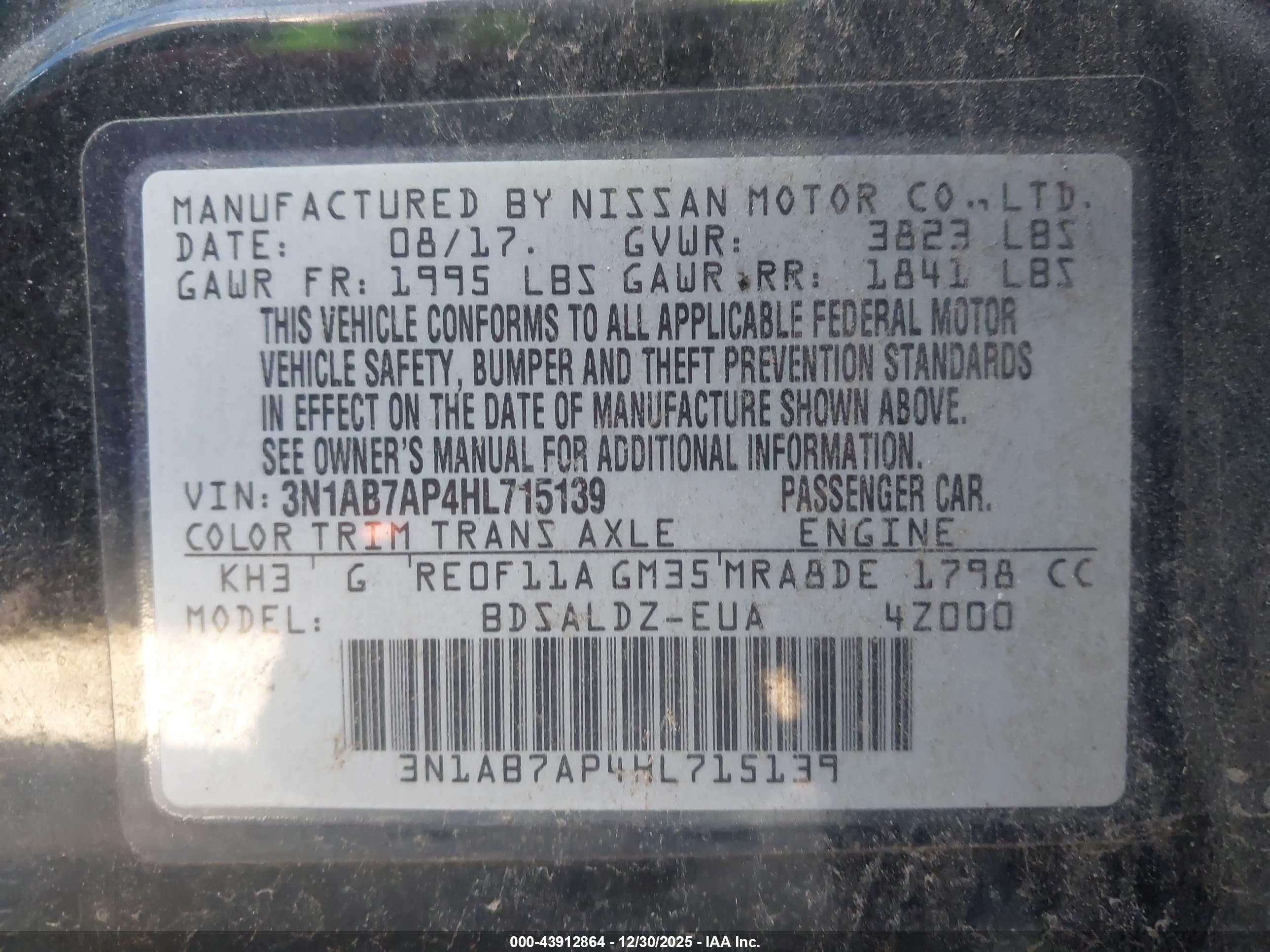 NISSAN SENTRA image 9