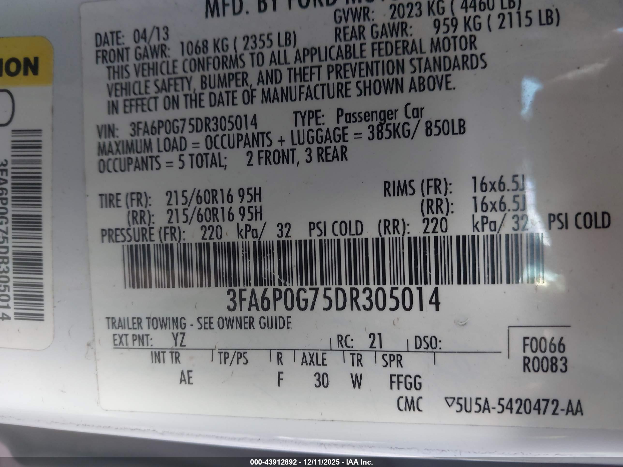 FORD FUSION image 9