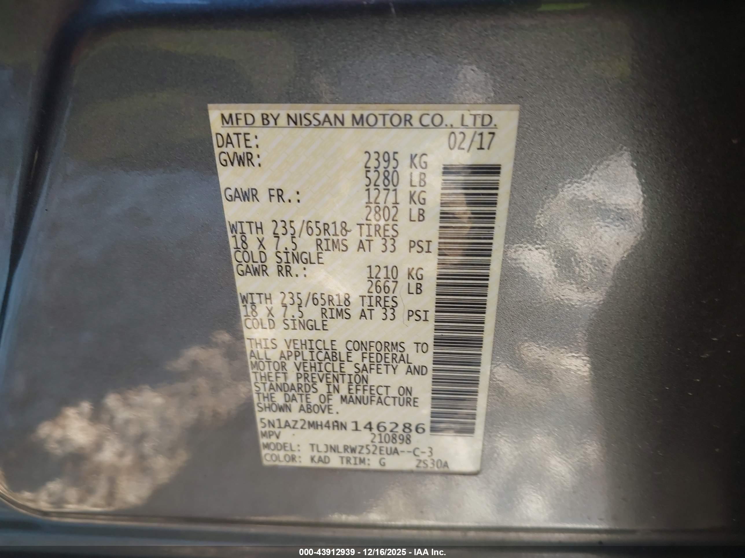 NISSAN MURANO image 9