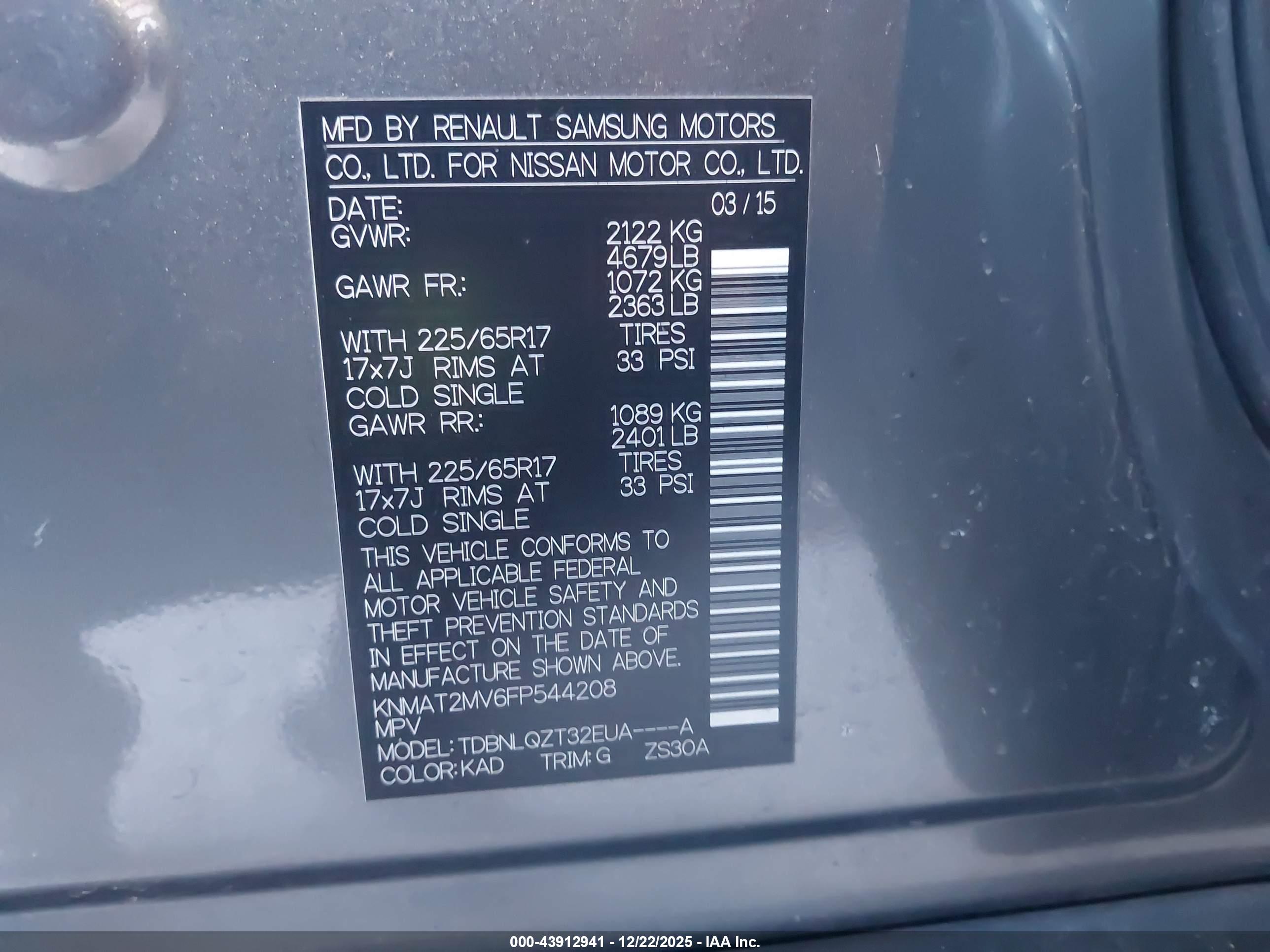 NISSAN ROGUE image 9