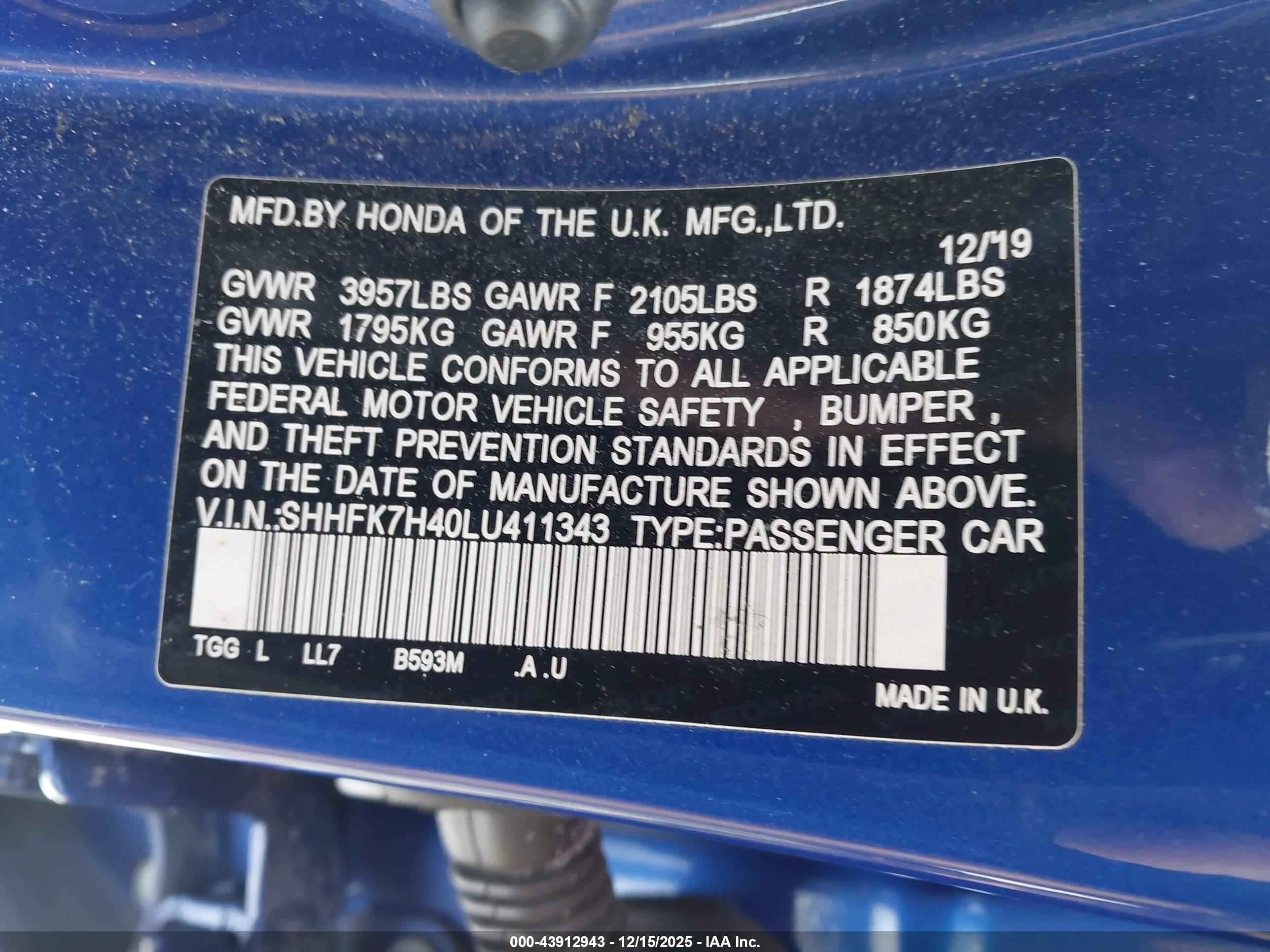 HONDA CIVIC image 9
