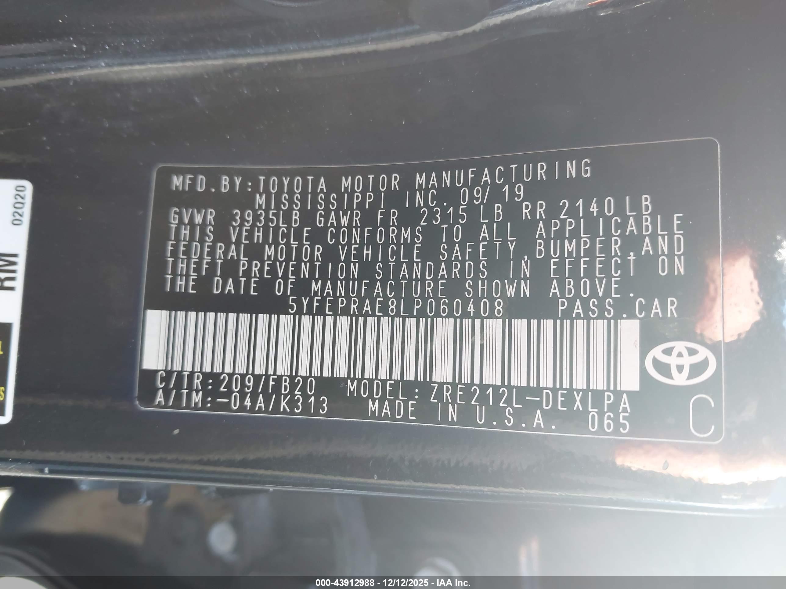 TOYOTA COROLLA image 9