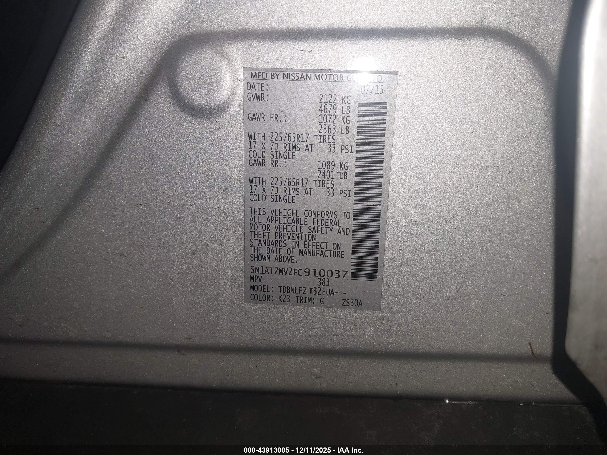 NISSAN ROGUE image 9