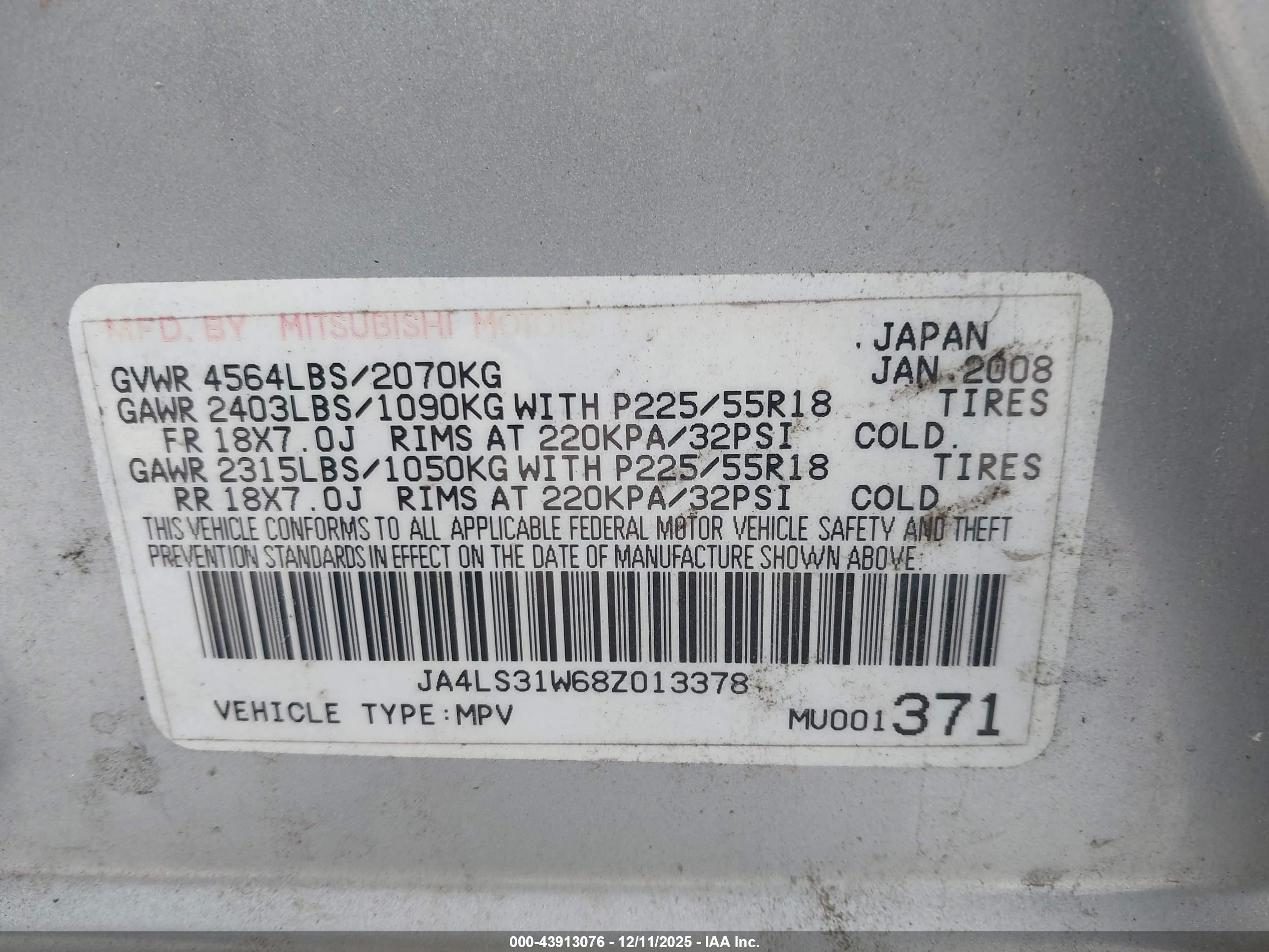 MITSUBISHI OUTLANDER image 9