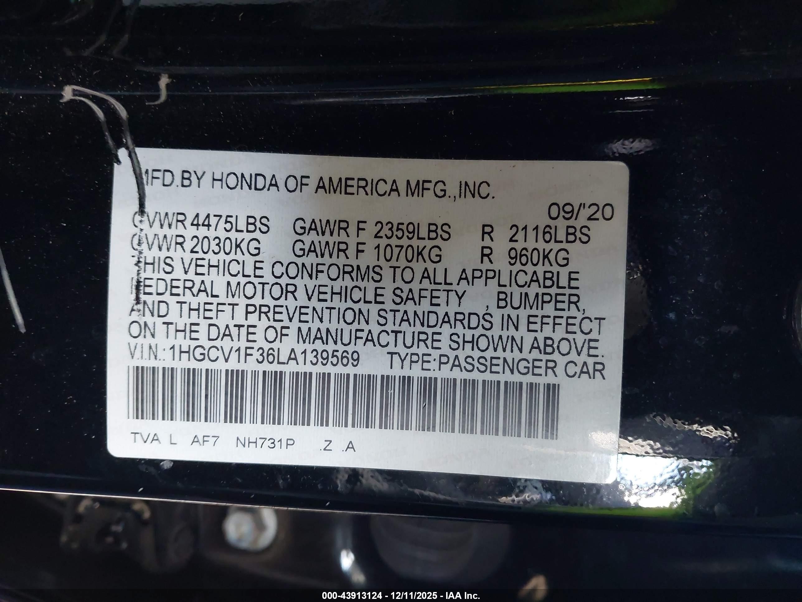HONDA ACCORD image 9