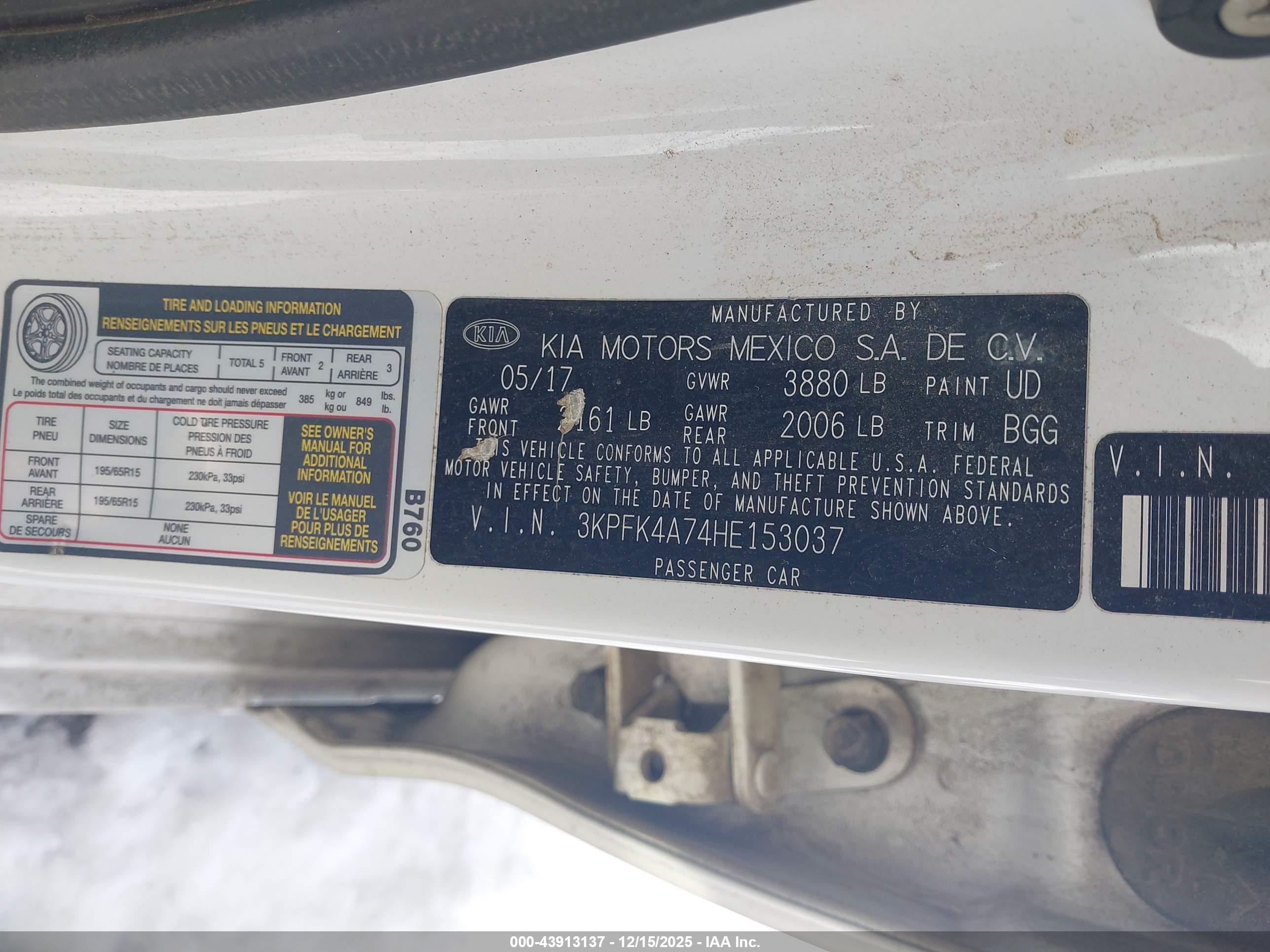 KIA FORTE image 9