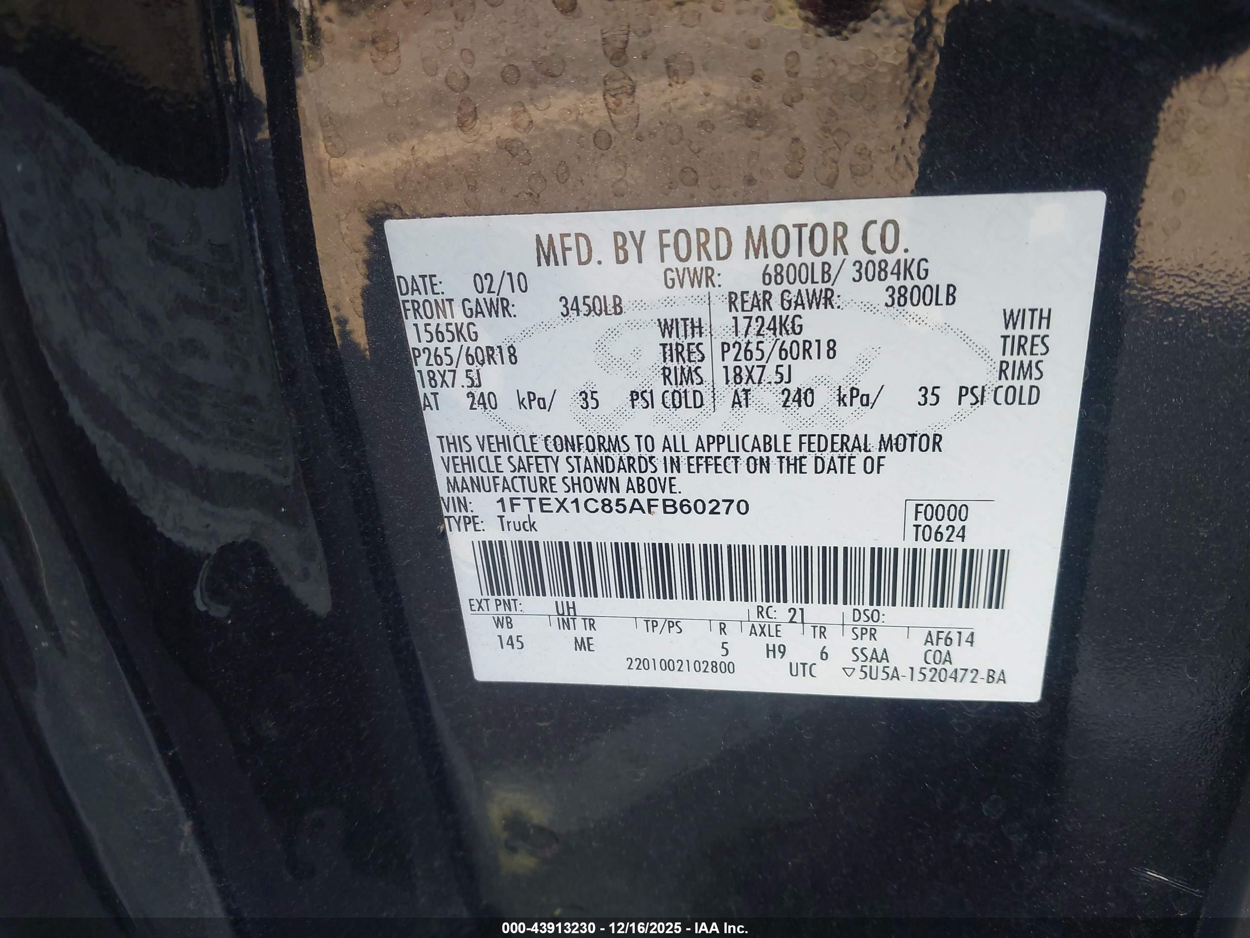 FORD F-150 image 9