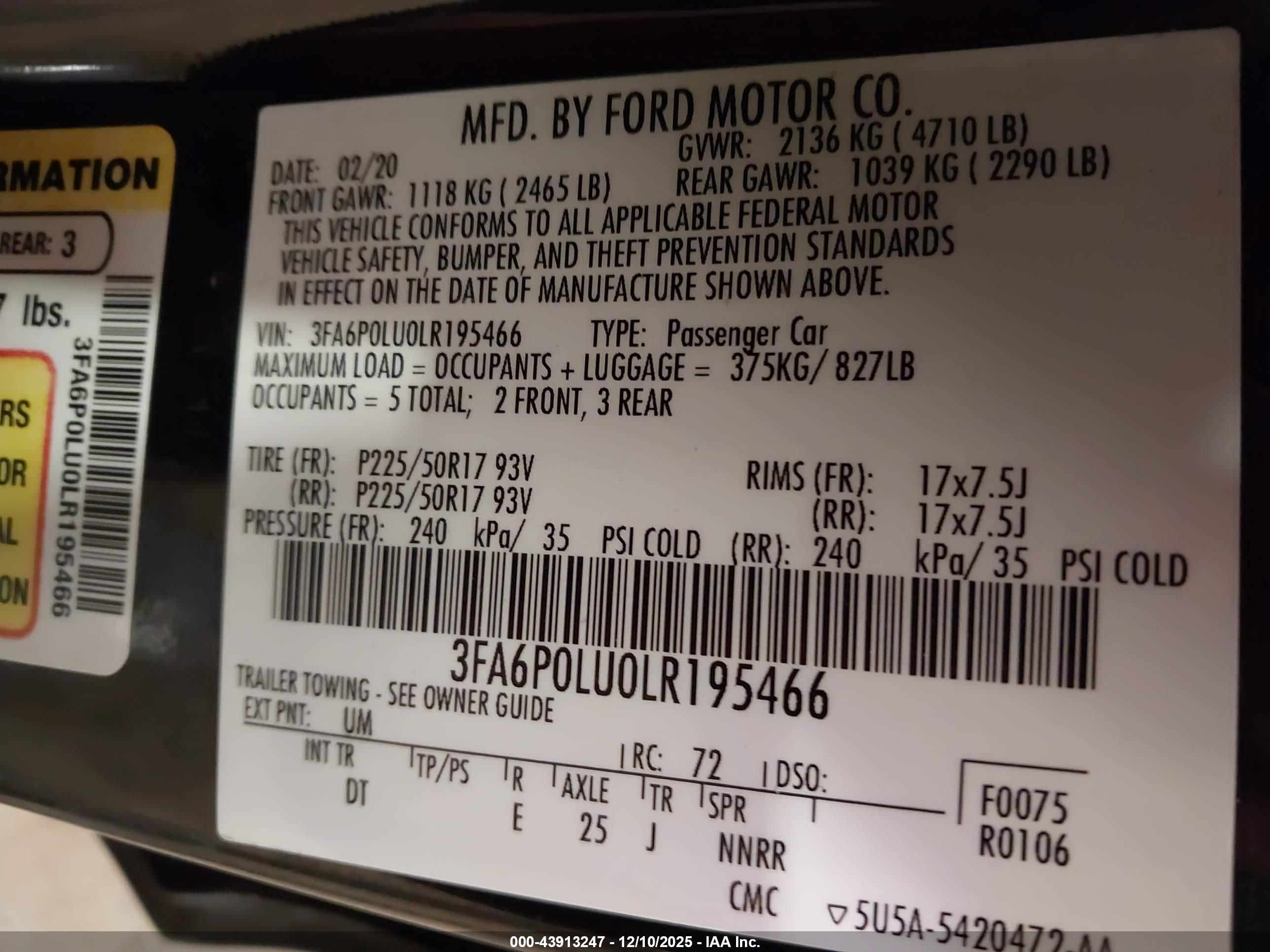 FORD FUSION image 9
