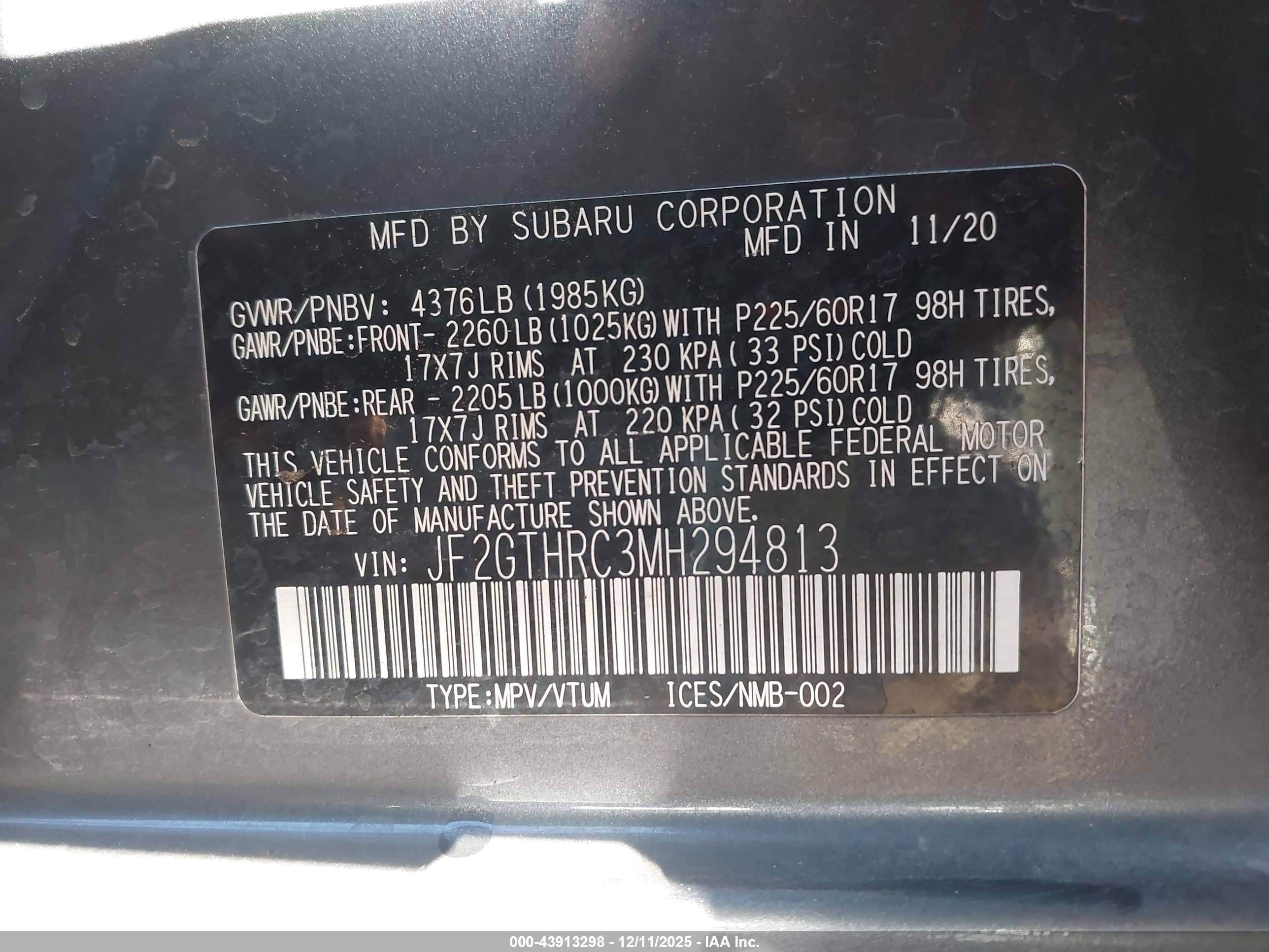 SUBARU CROSSTREK image 9