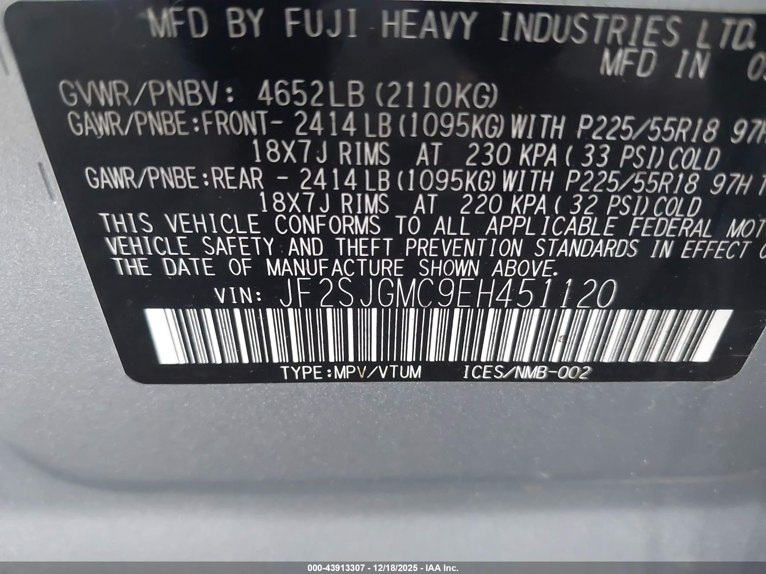 SUBARU FORESTER image 9