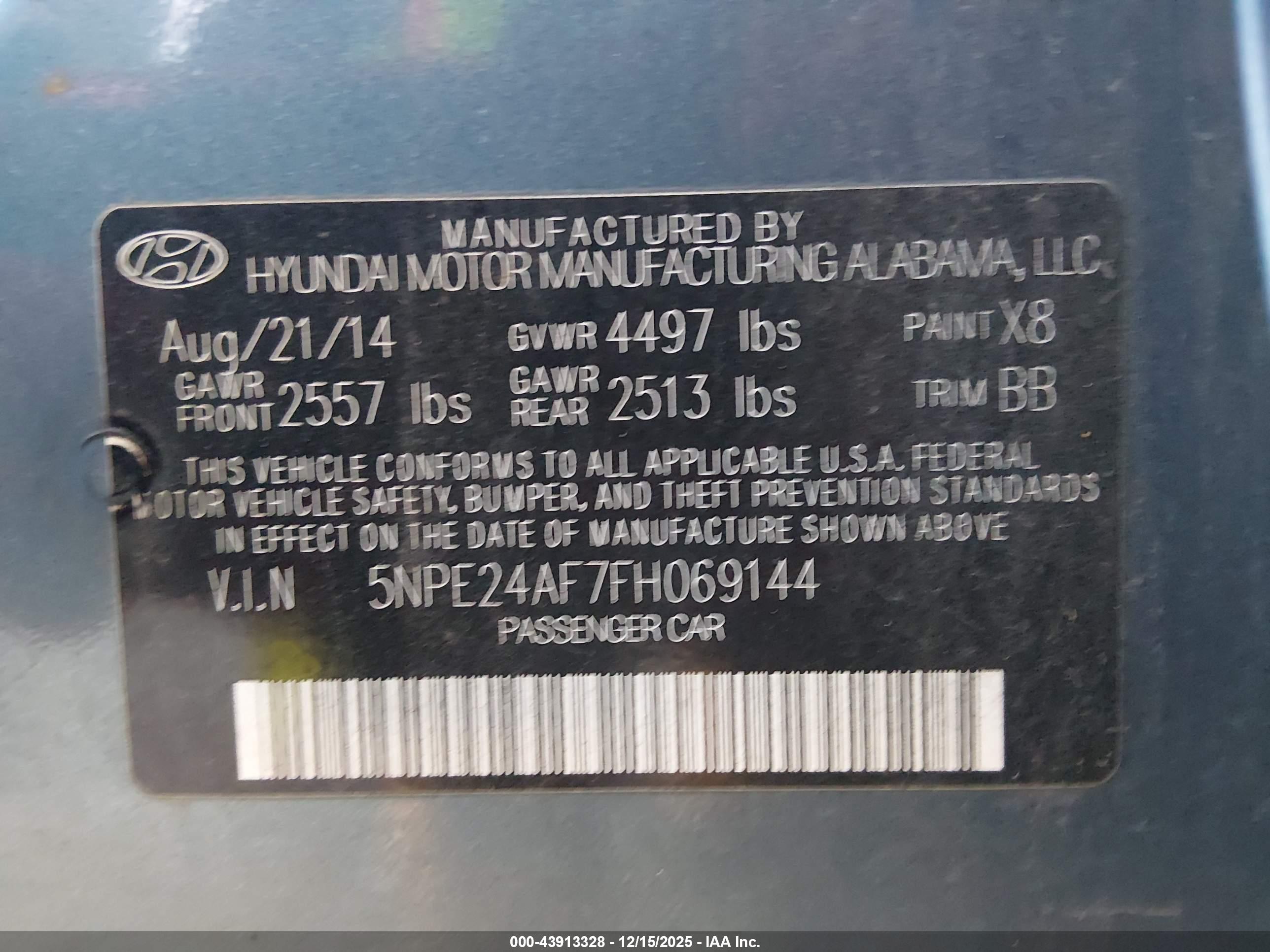 HYUNDAI SONATA image 9