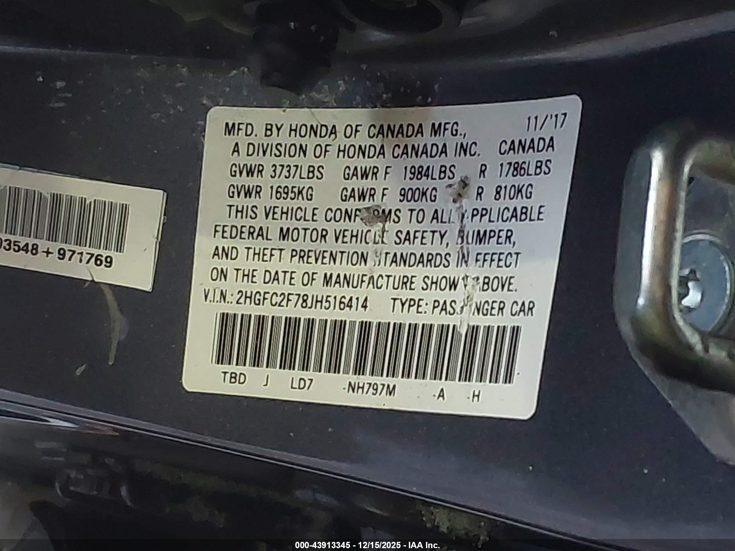HONDA CIVIC image 9