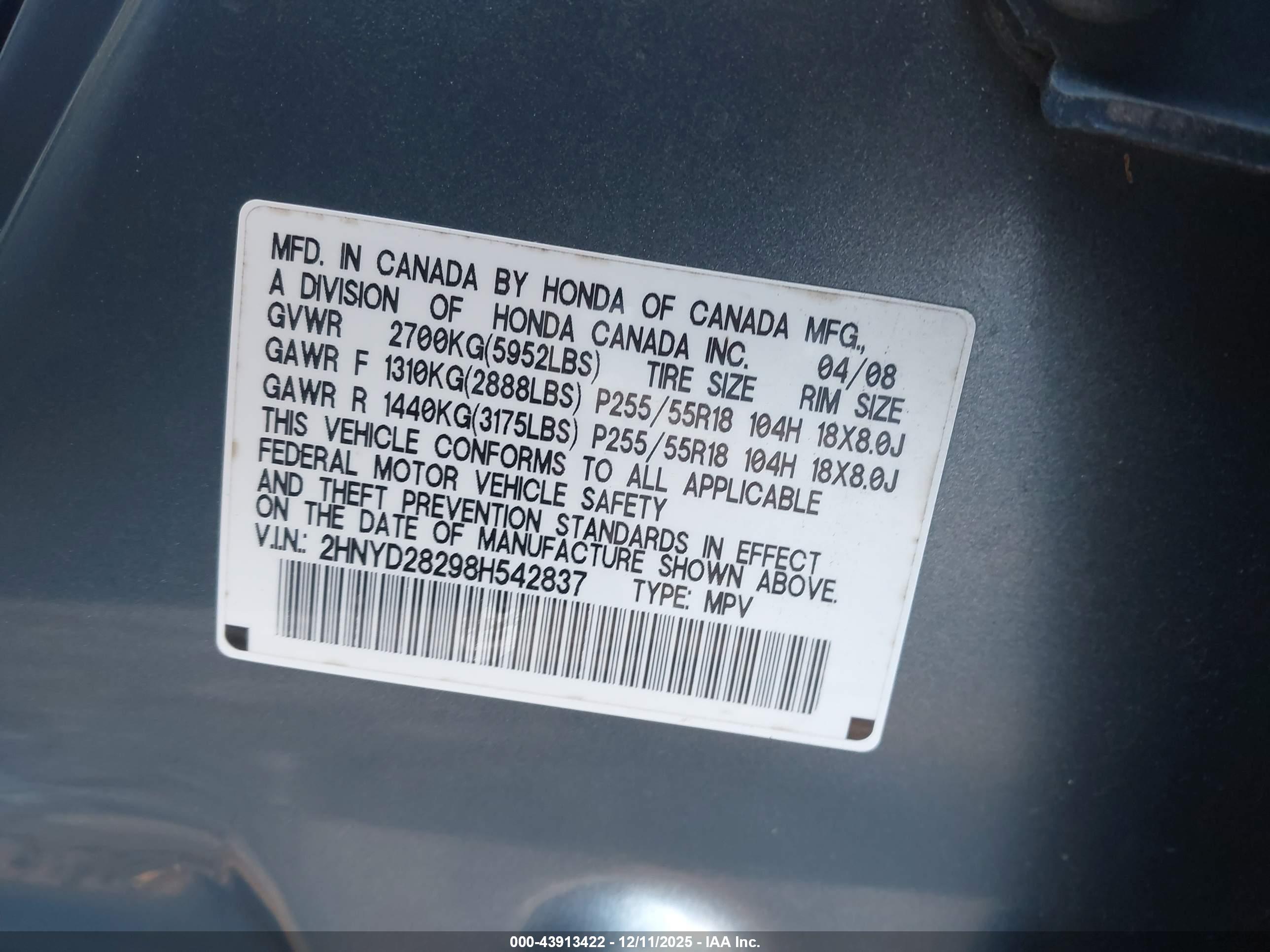 ACURA MDX image 9