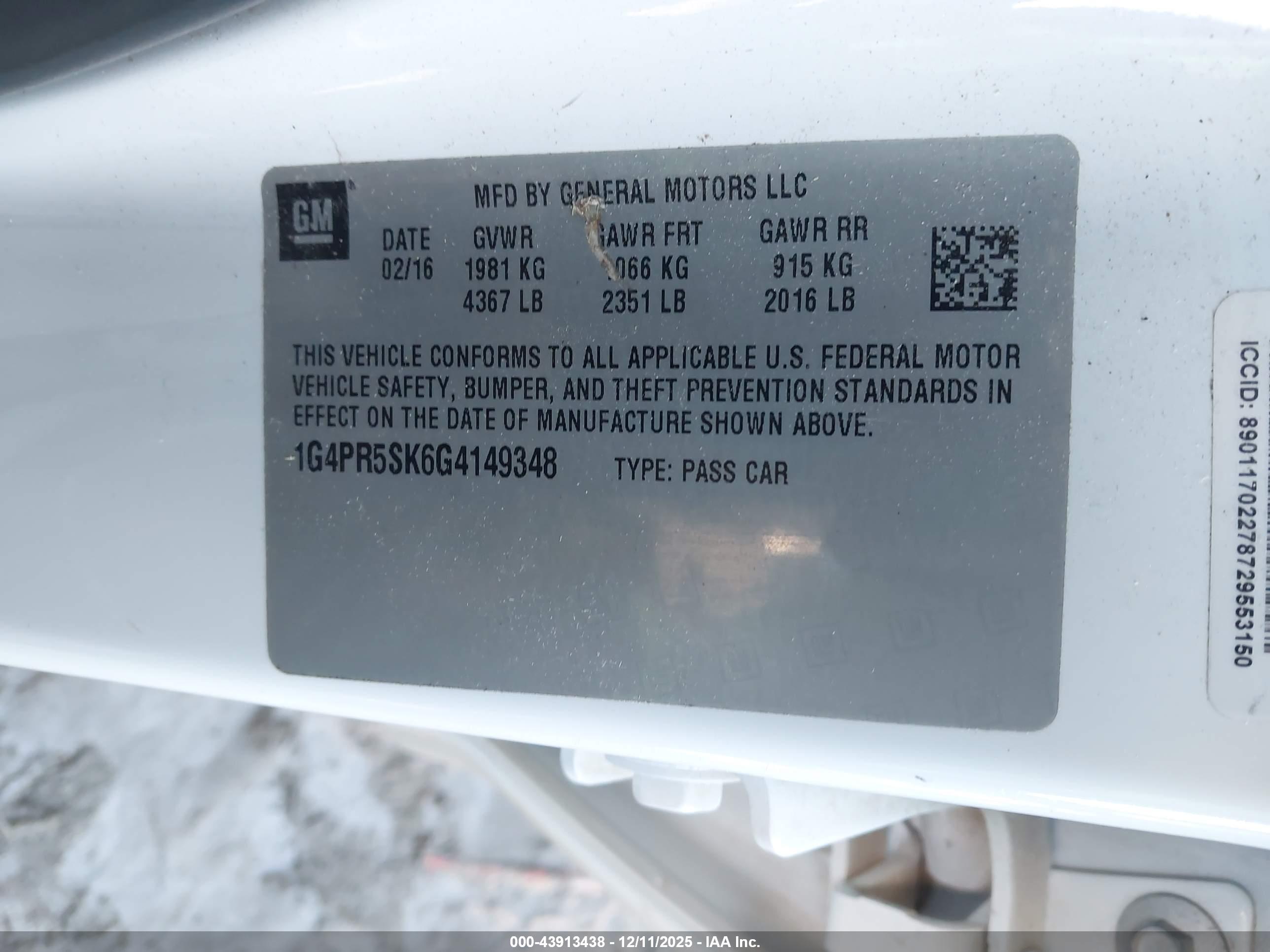 BUICK VERANO image 9