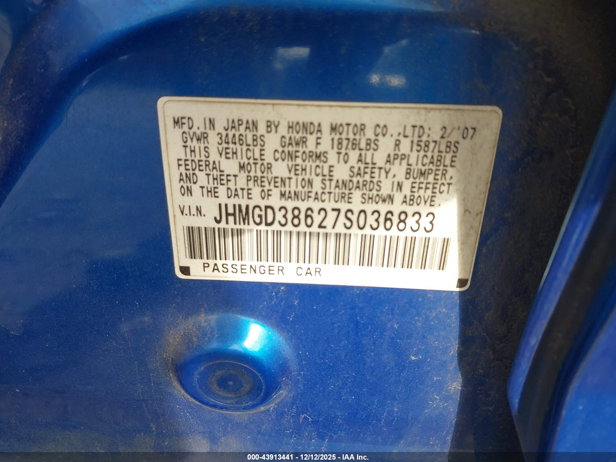 HONDA FIT image 9