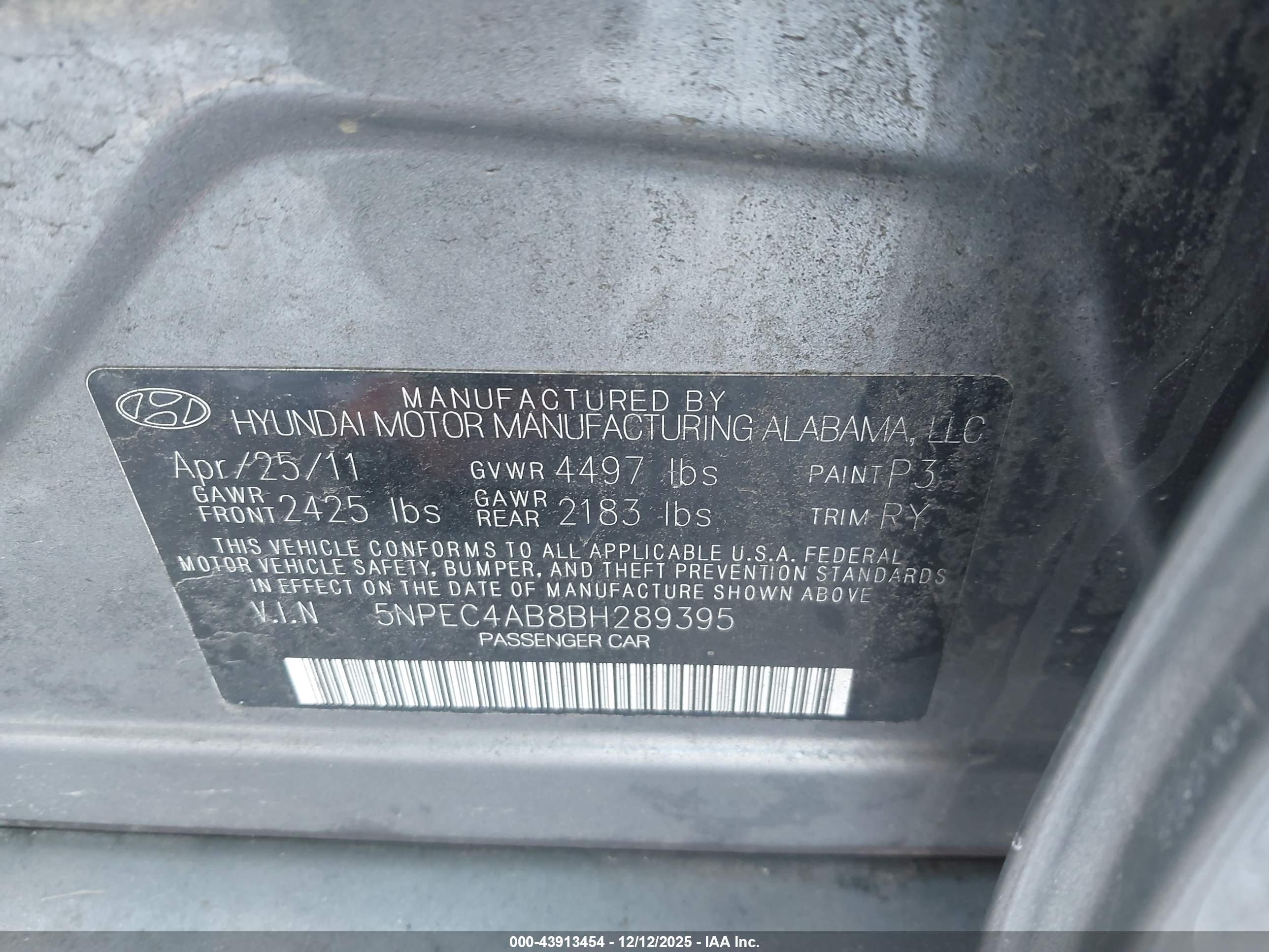 HYUNDAI SONATA image 9