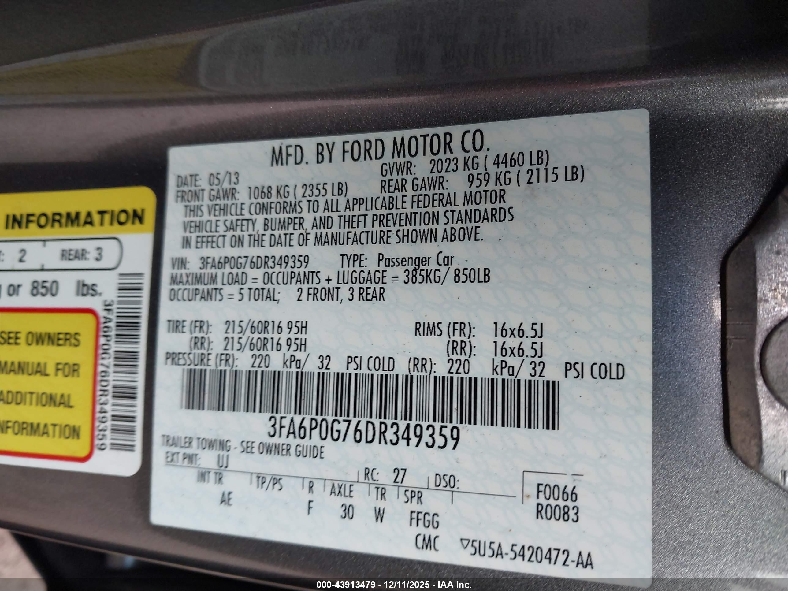FORD FUSION image 9