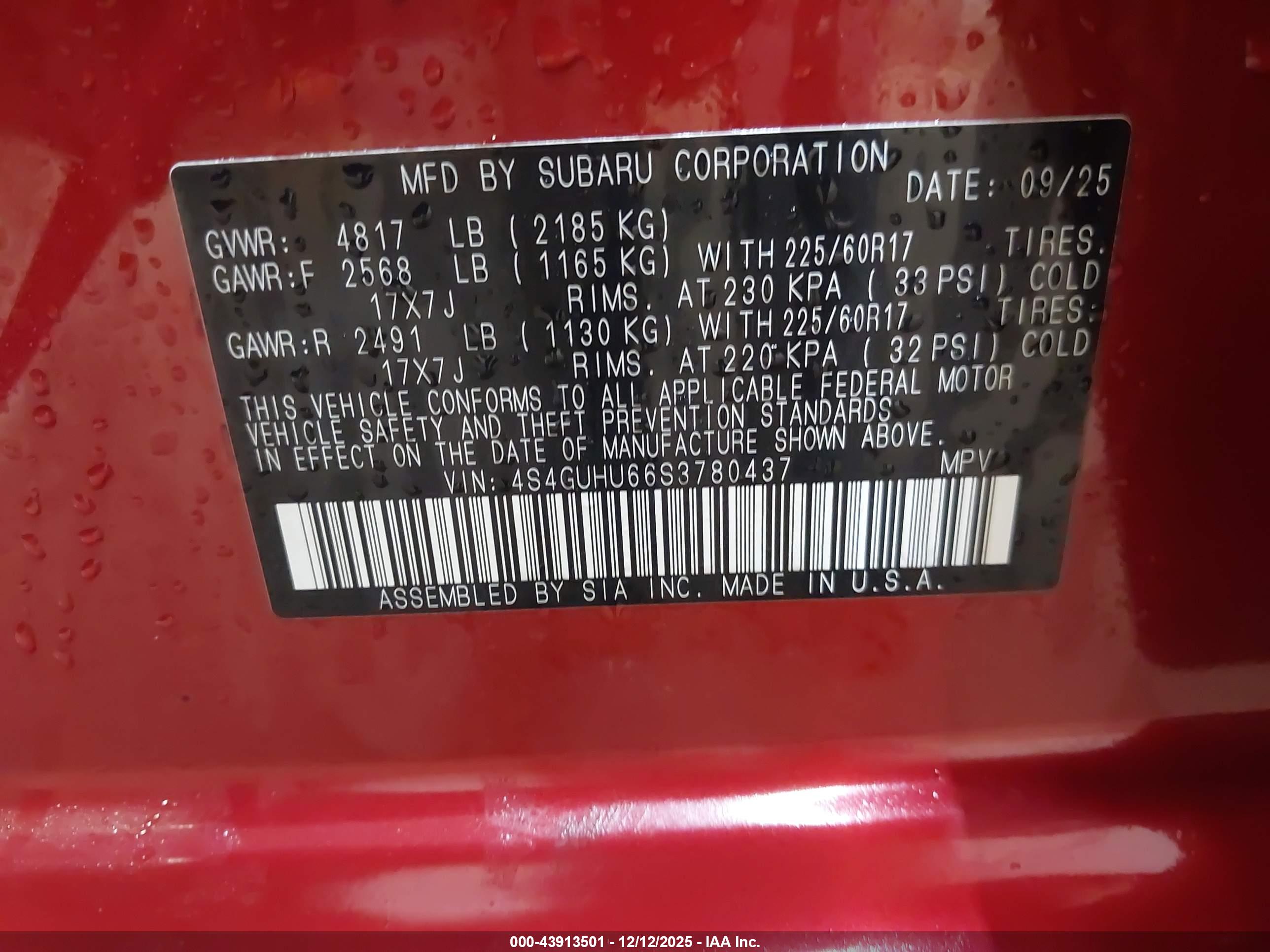 SUBARU CROSSTREK image 9