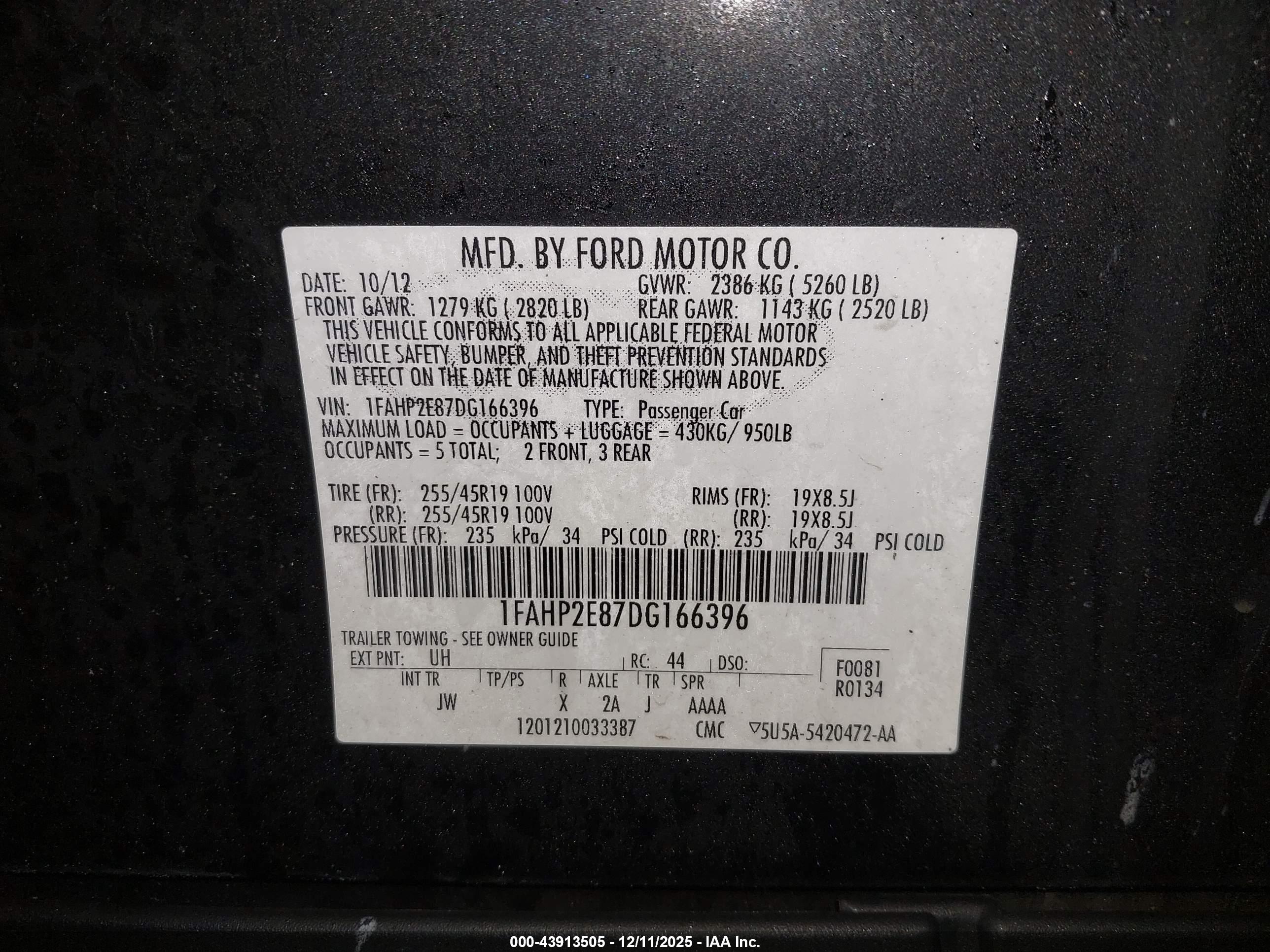 FORD TAURUS image 9