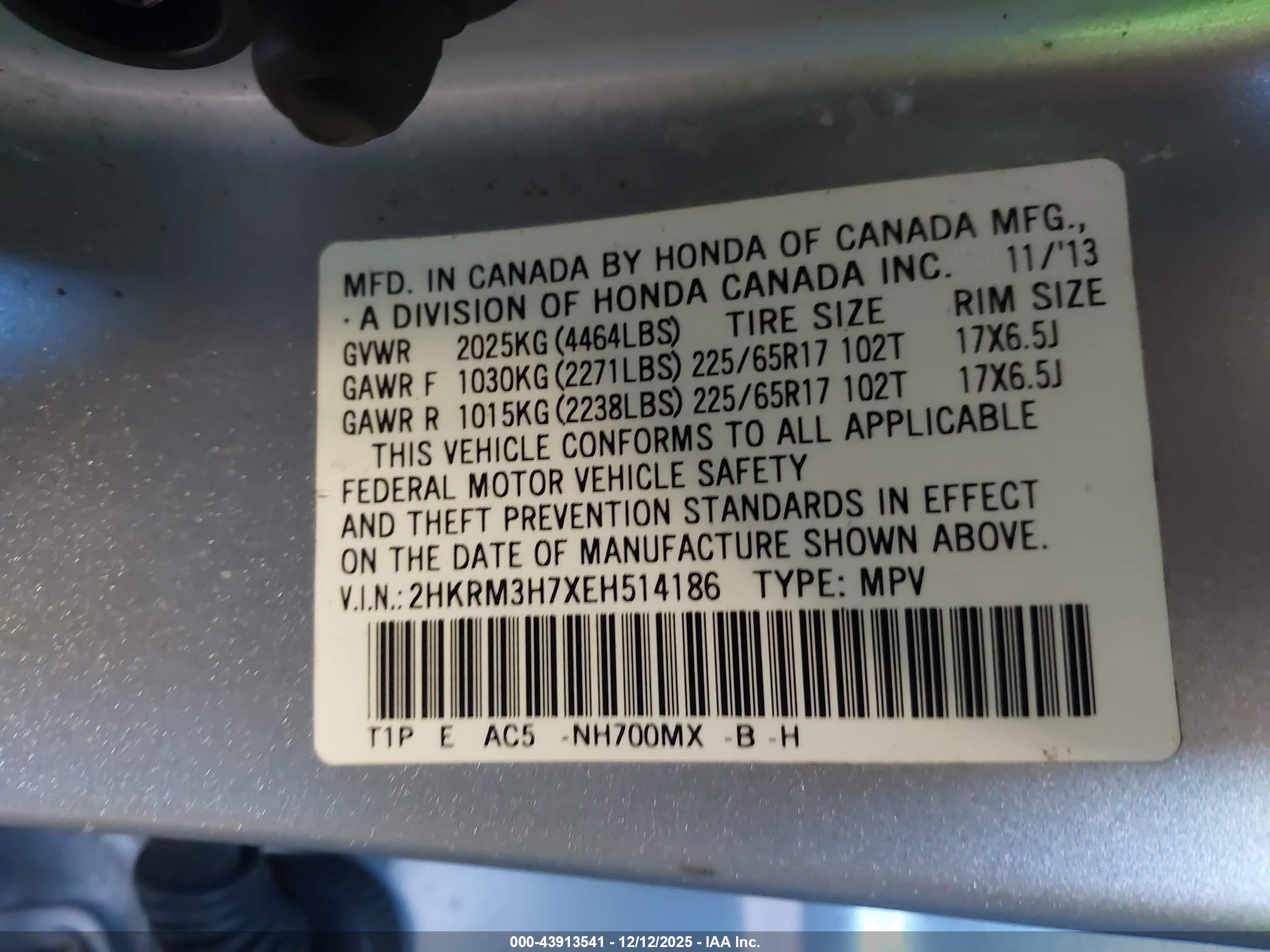 HONDA CR-V image 9