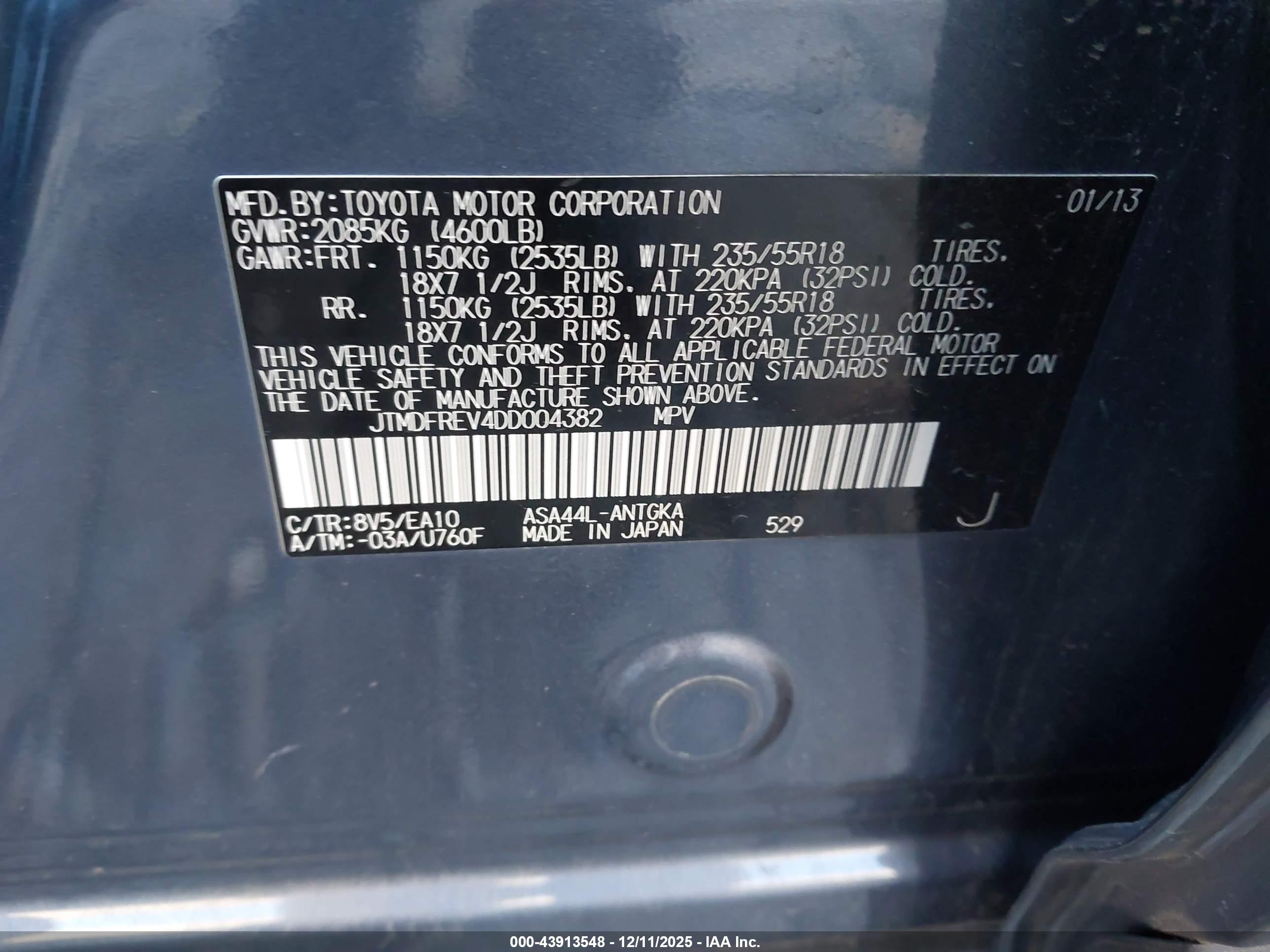 TOYOTA RAV4 image 9
