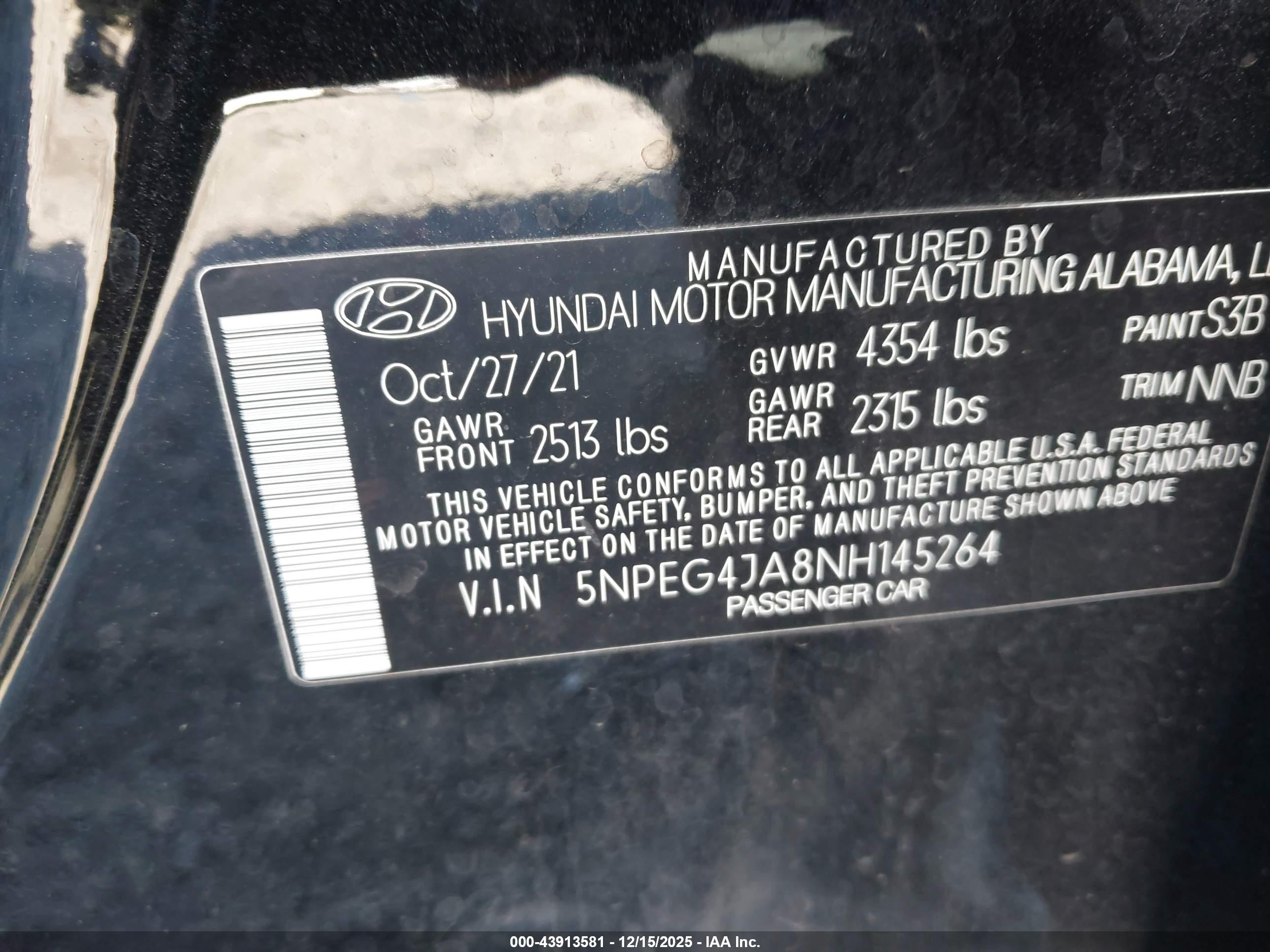 HYUNDAI SONATA image 9