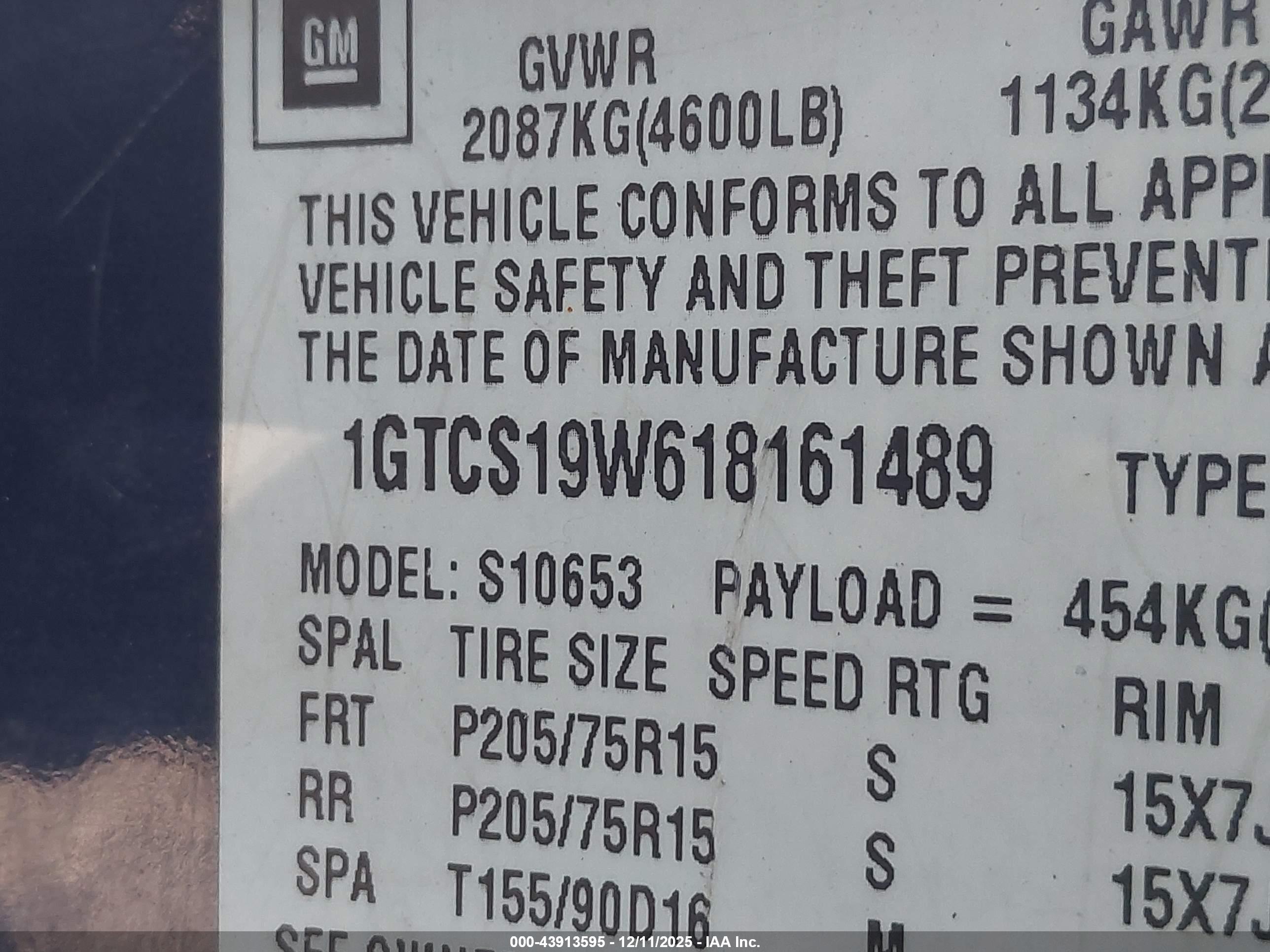GMC SONOMA image 9