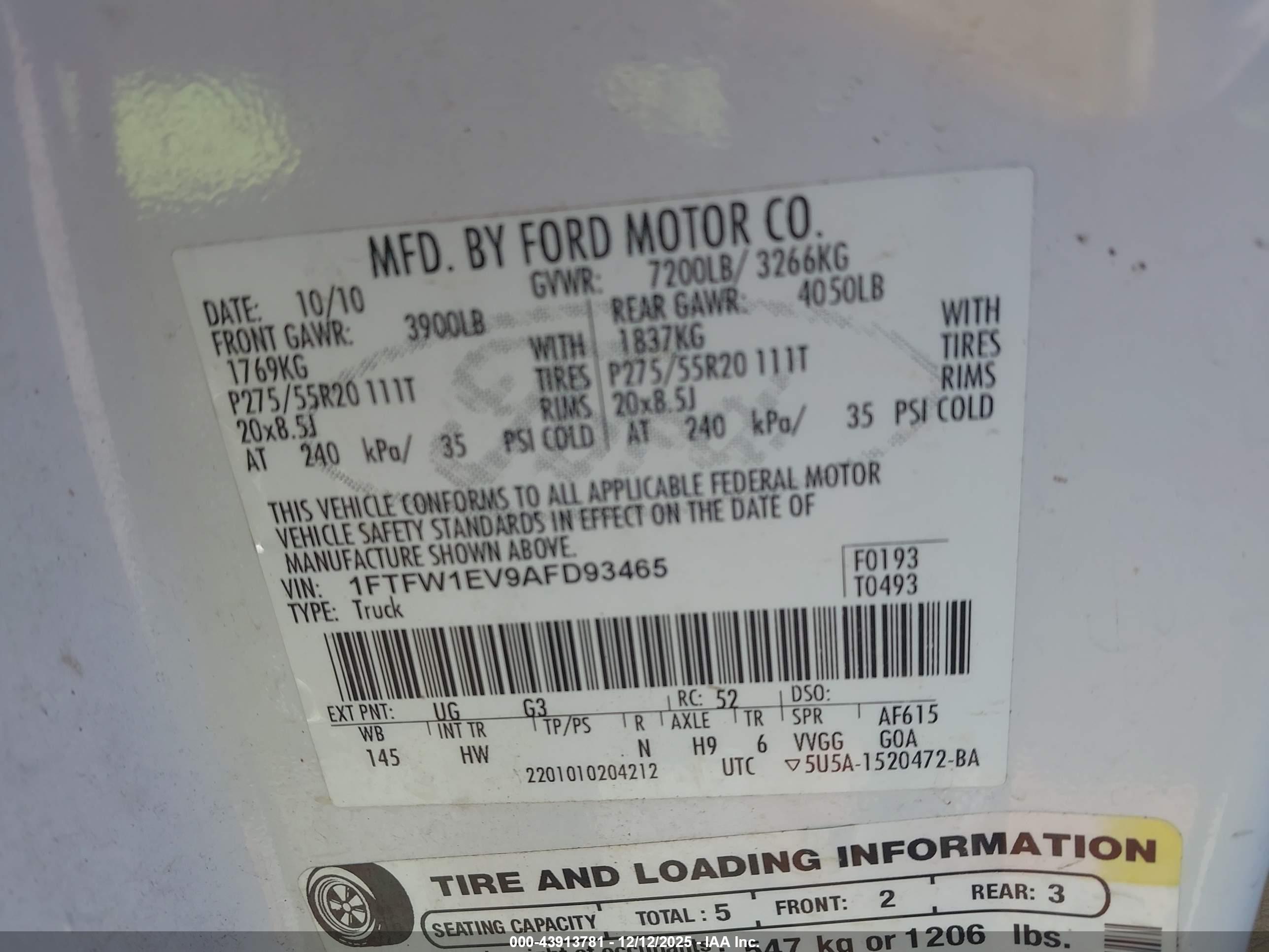 FORD F-150 image 9
