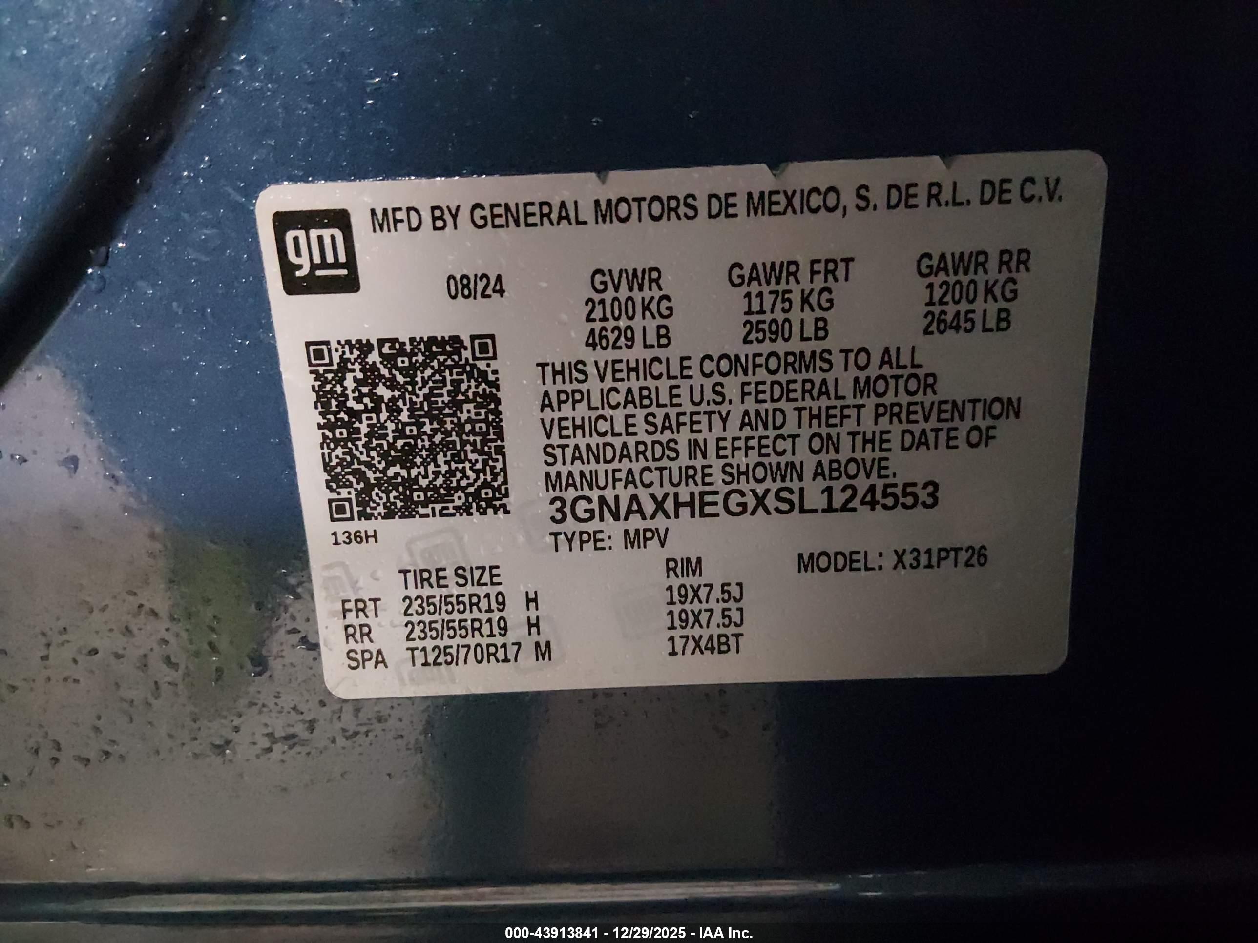 CHEVROLET EQUINOX image 9