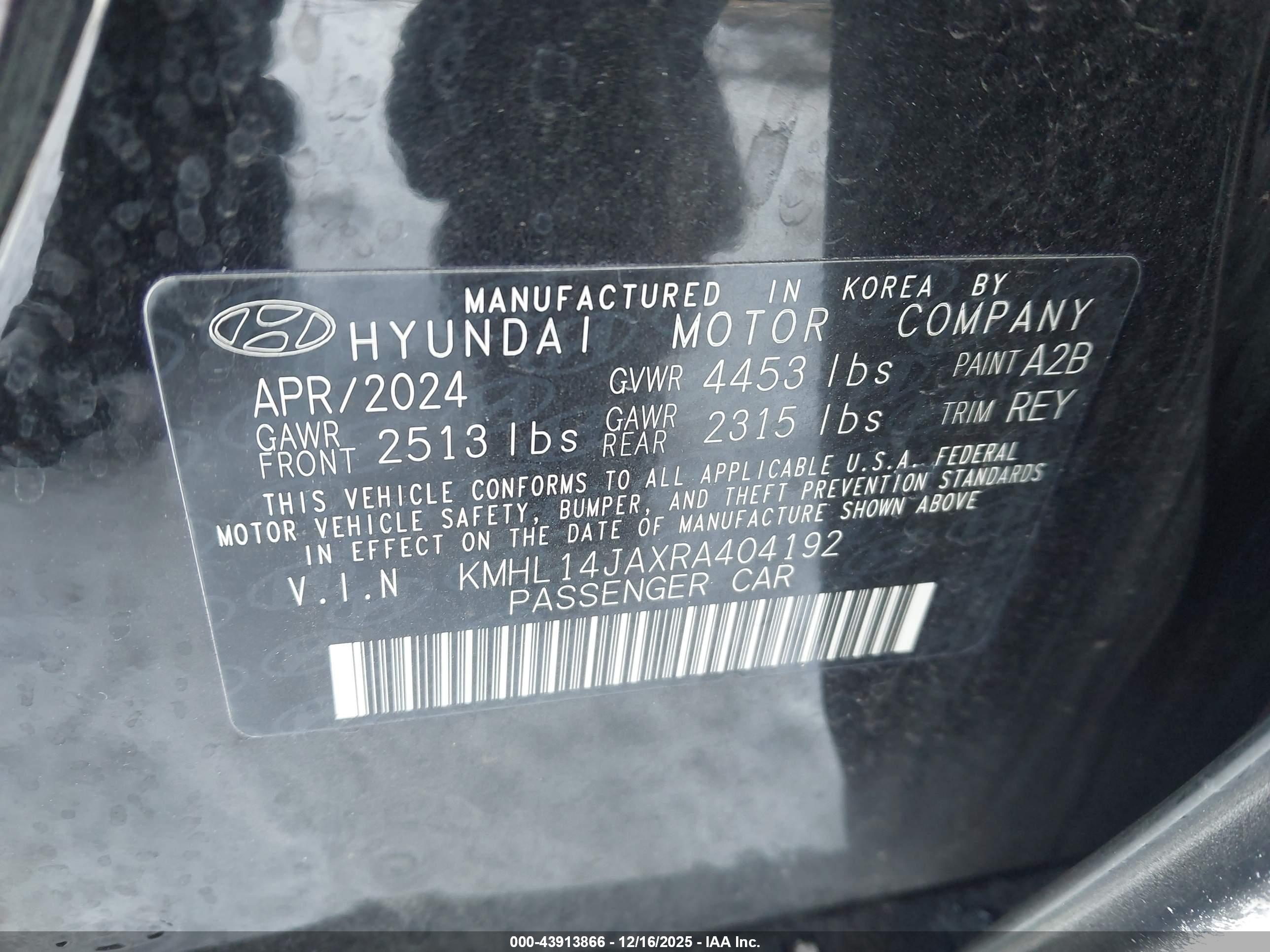 HYUNDAI SONATA image 9