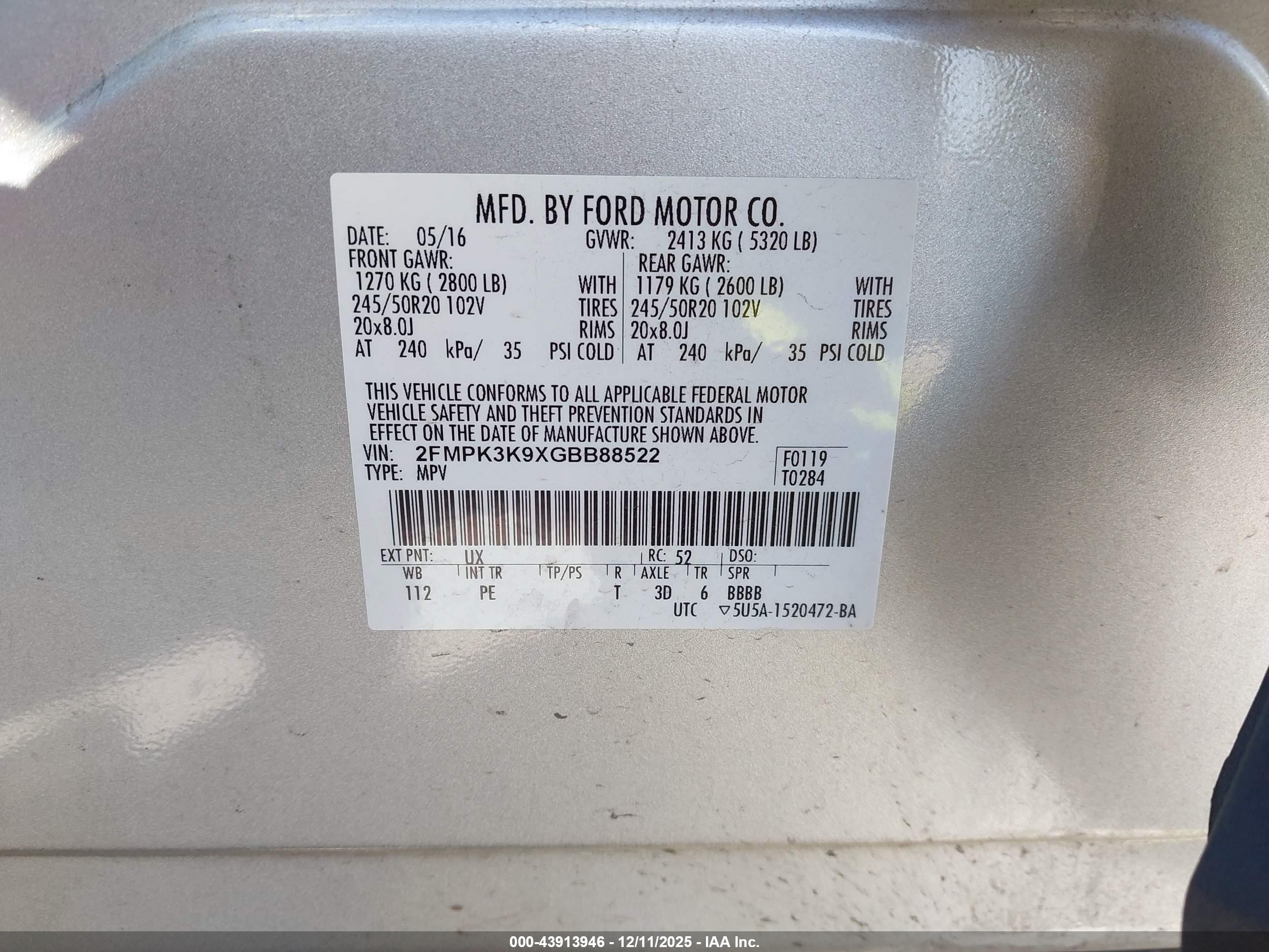FORD EDGE image 9