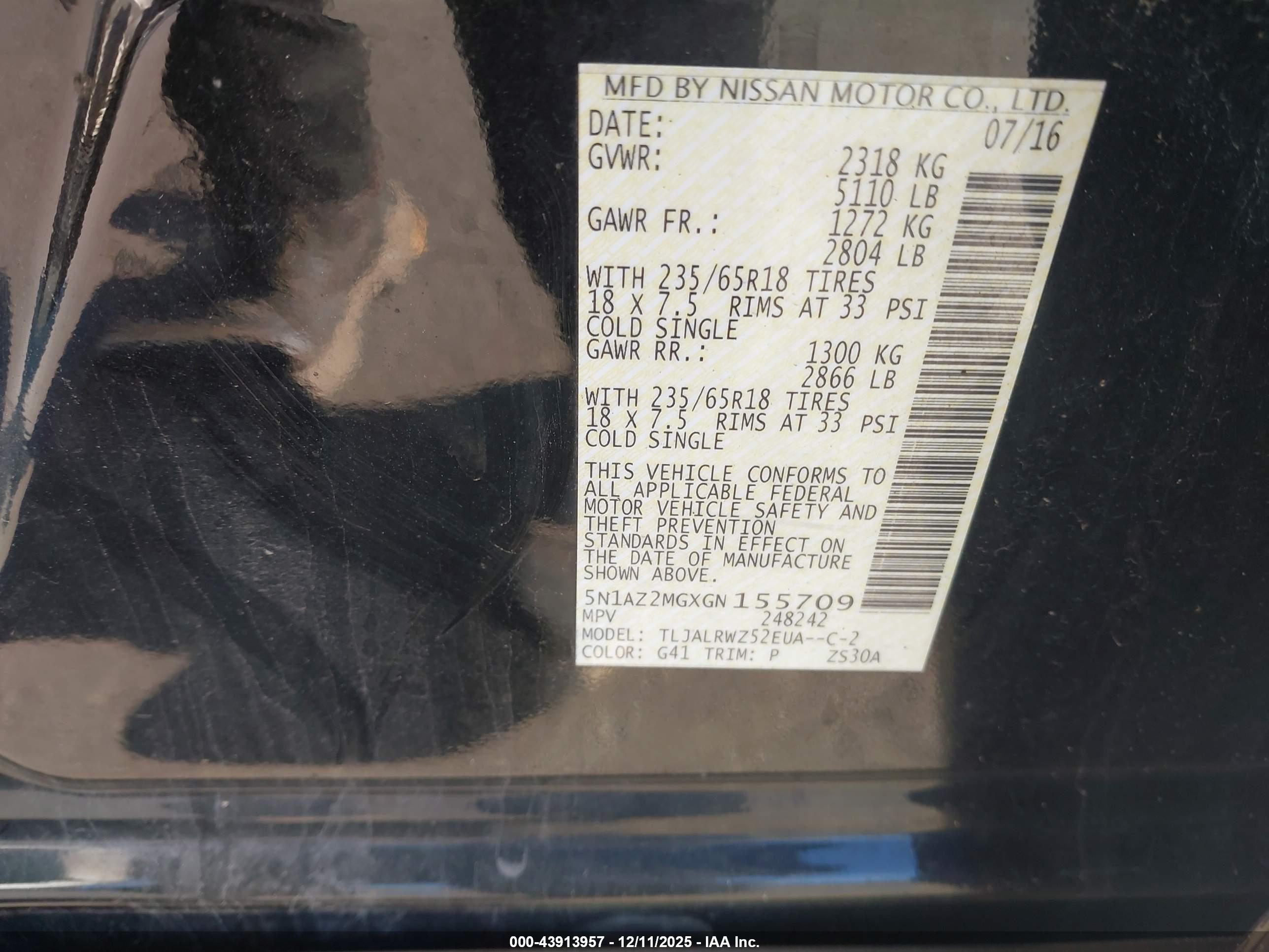 NISSAN MURANO image 9