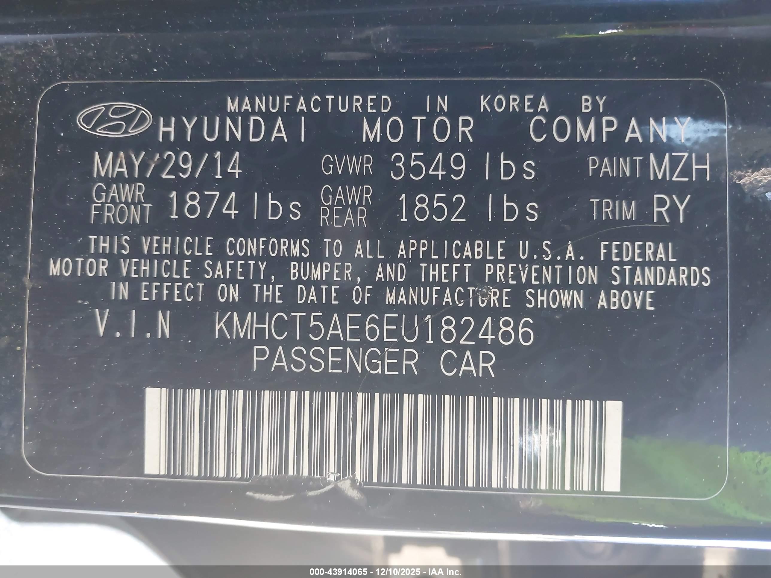 HYUNDAI ACCENT image 9