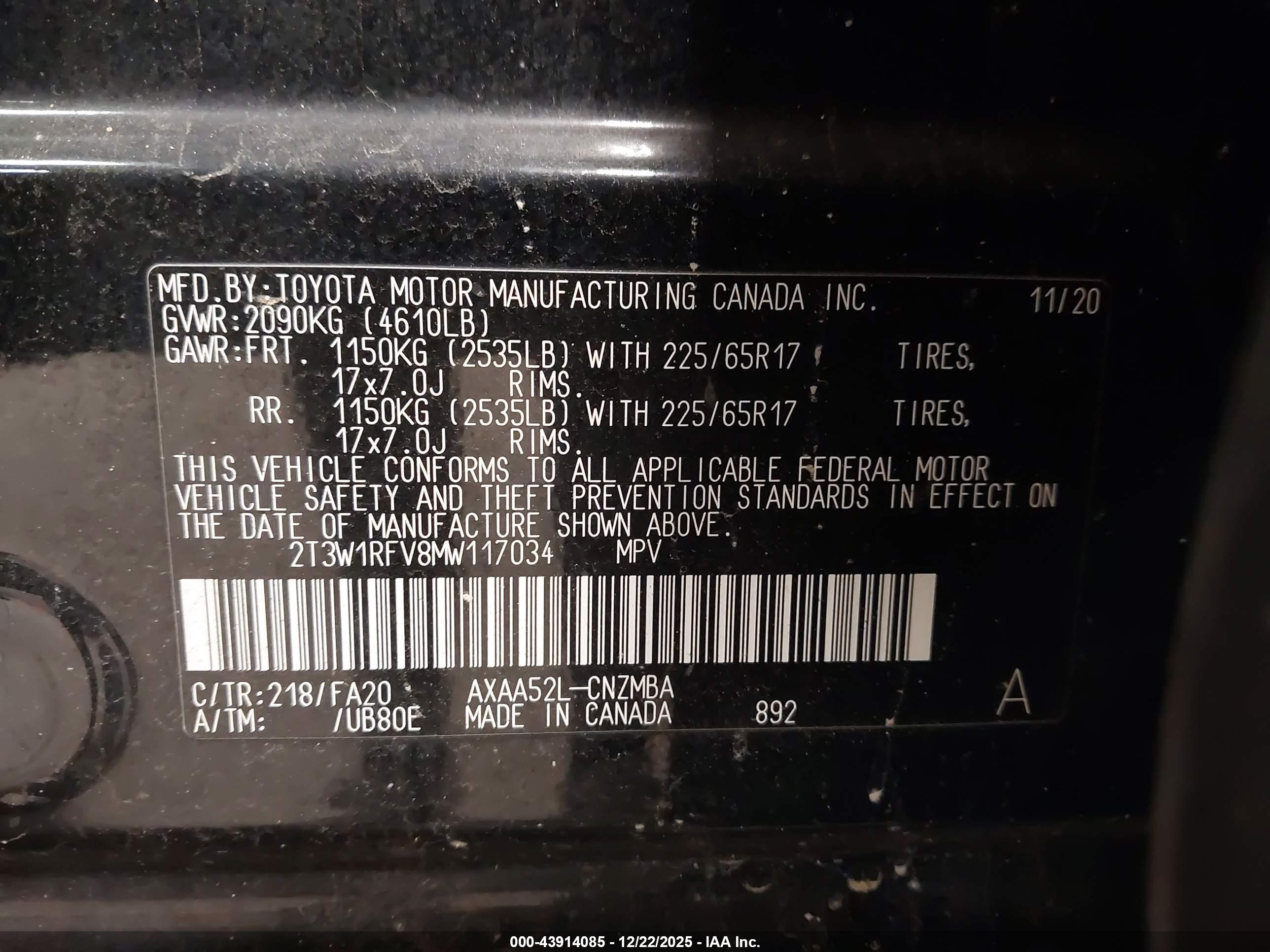 TOYOTA RAV4 image 9