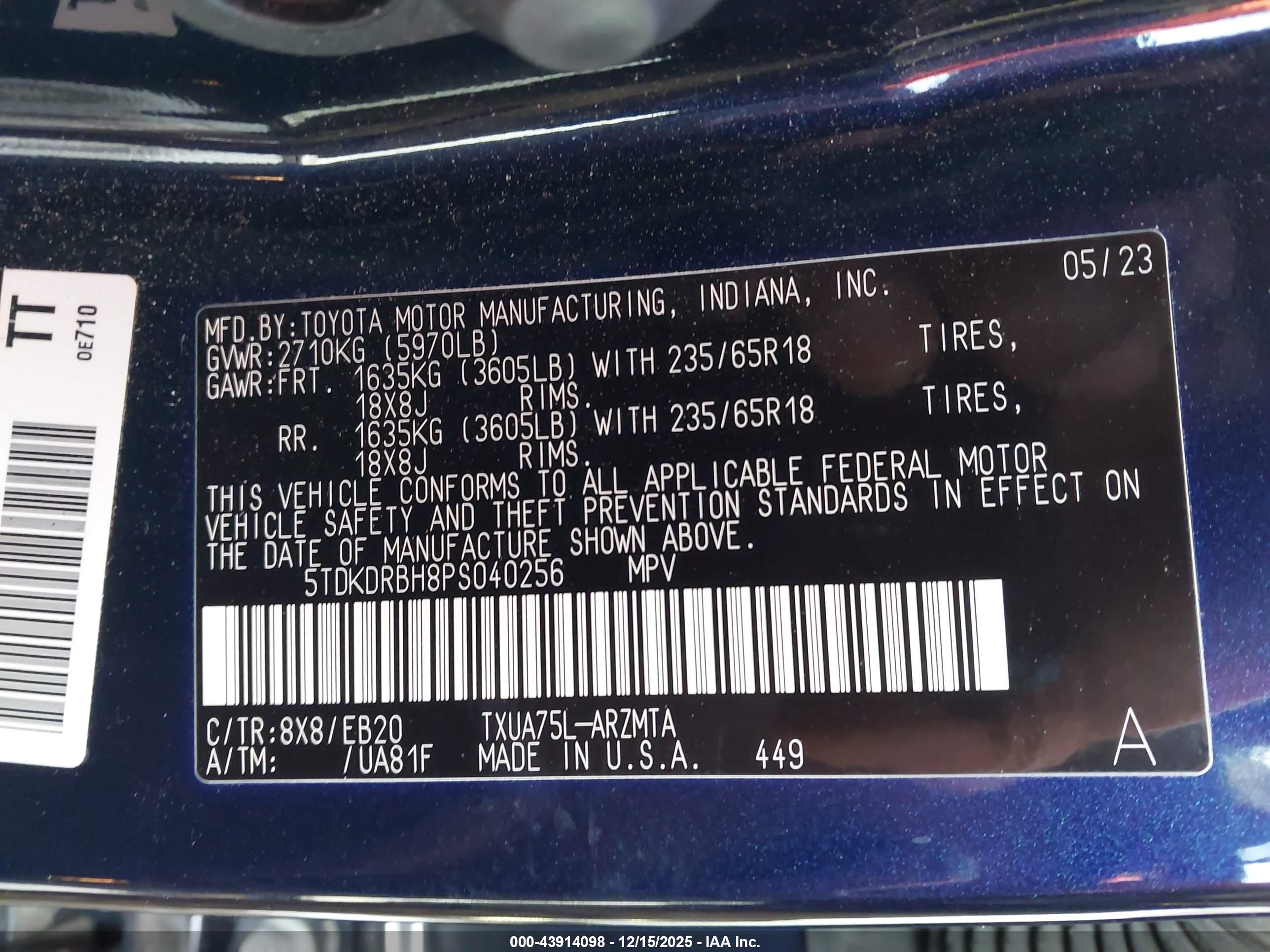 TOYOTA HIGHLANDER image 9
