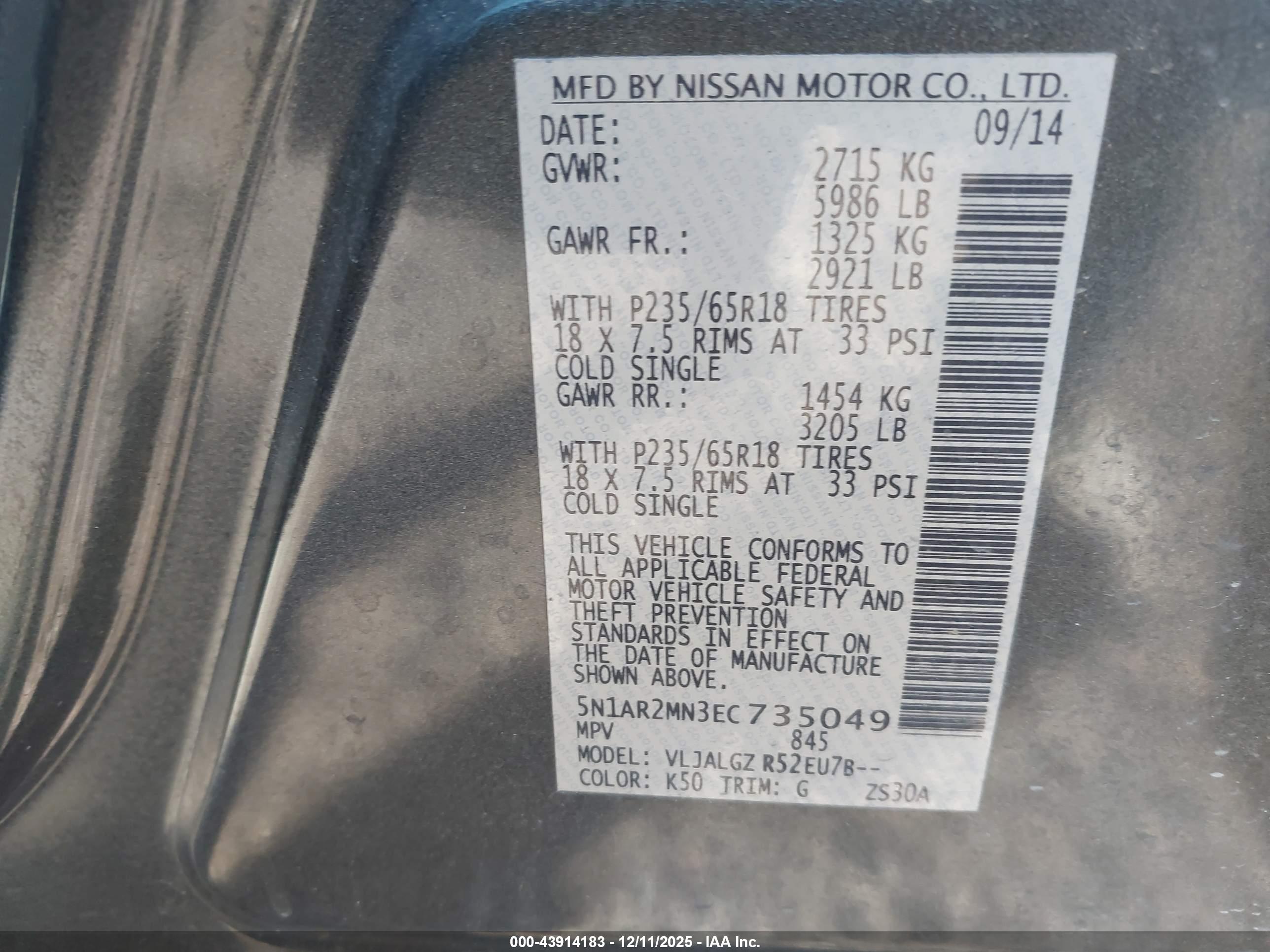 NISSAN PATHFINDER image 9