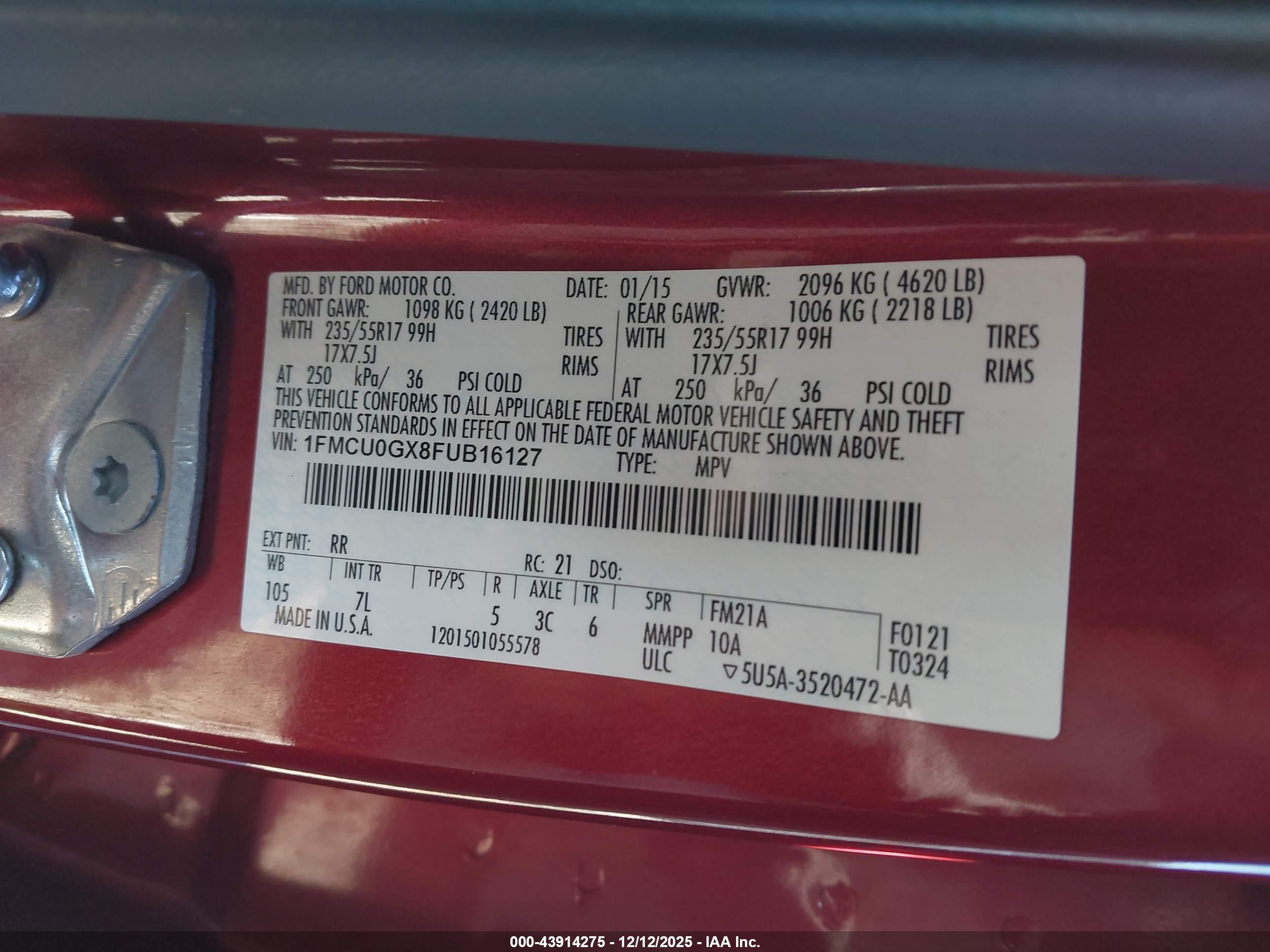 FORD ESCAPE image 9