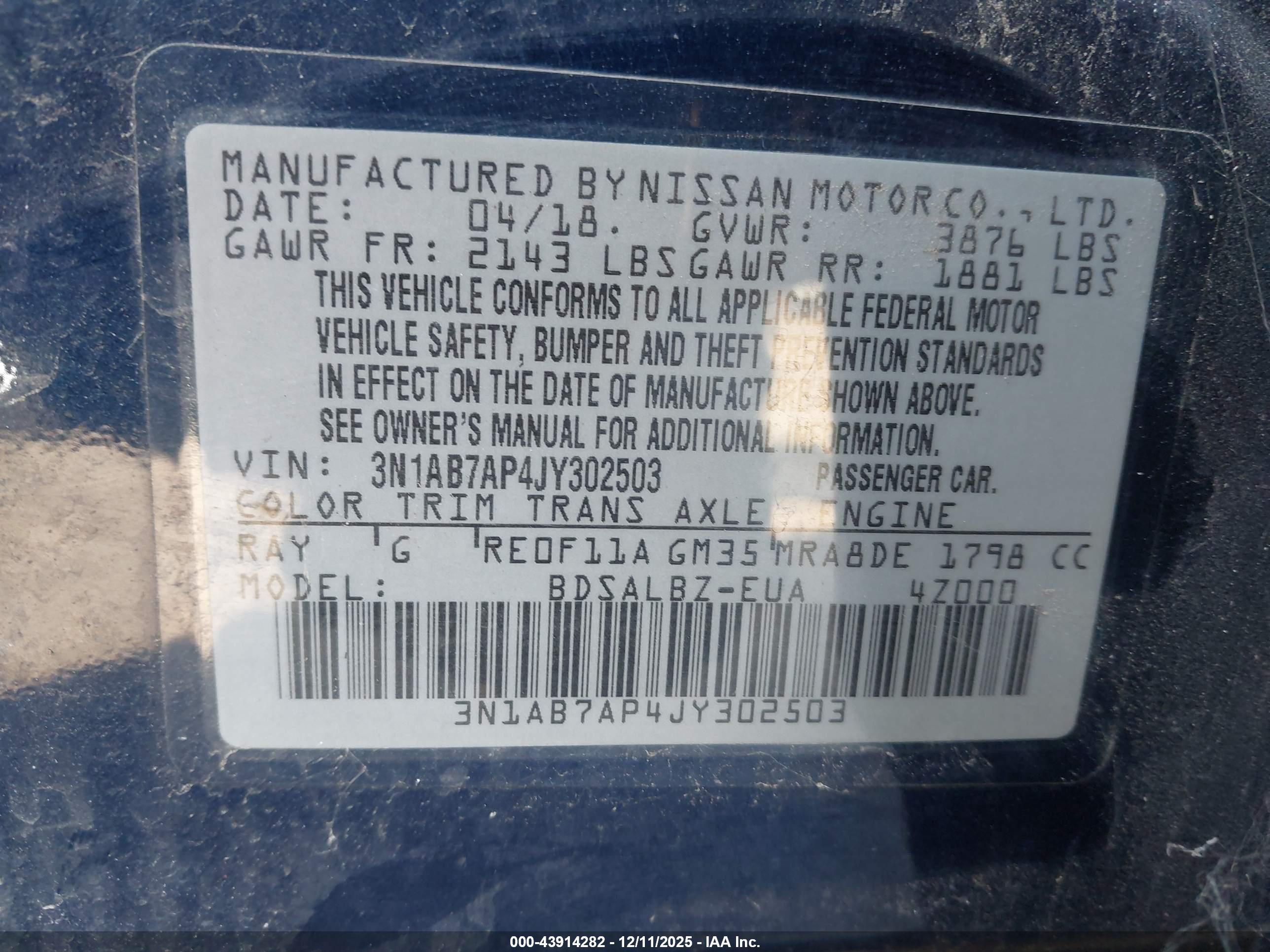 NISSAN SENTRA image 9