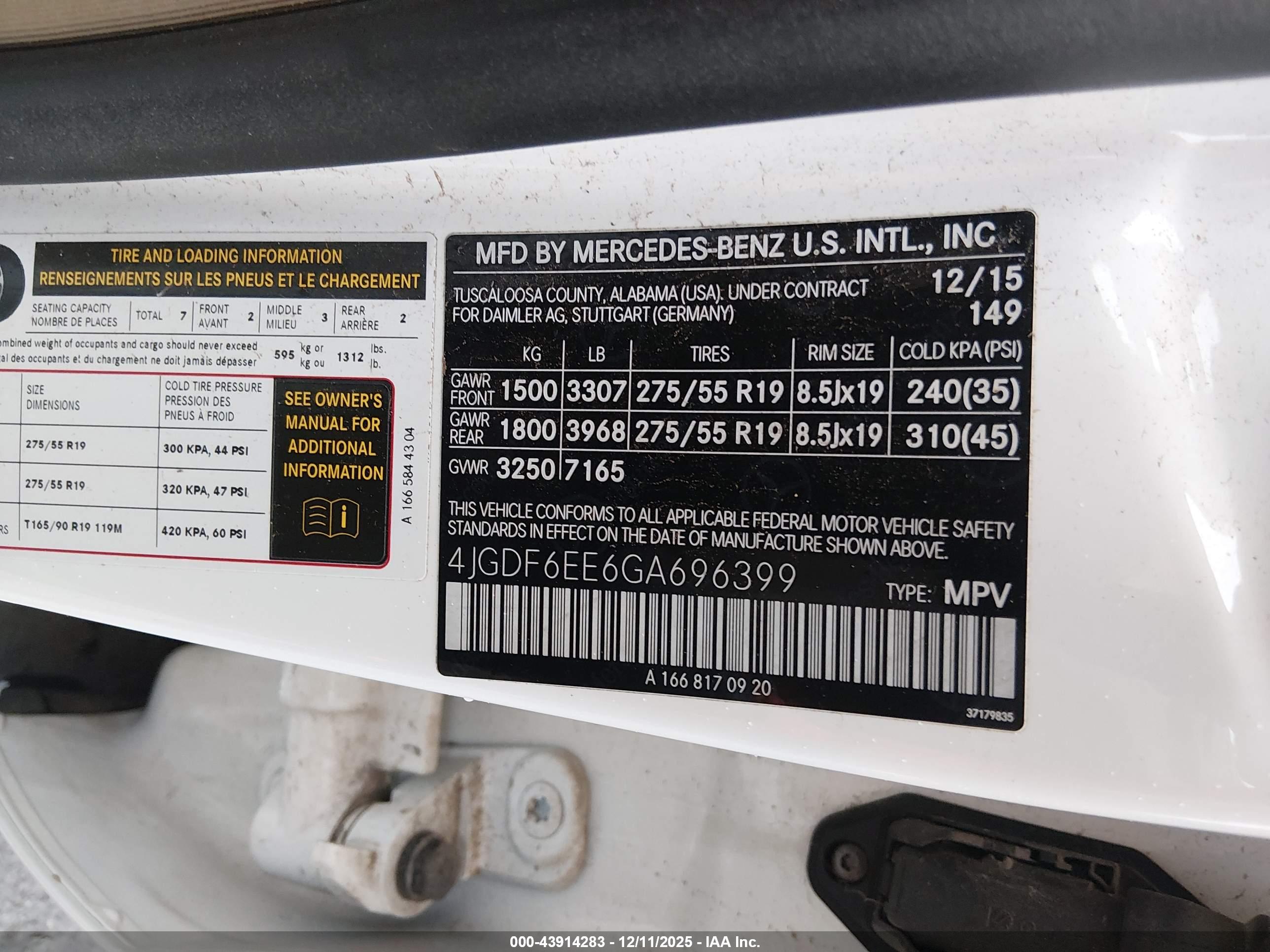 MERCEDES-BENZ GL image 9