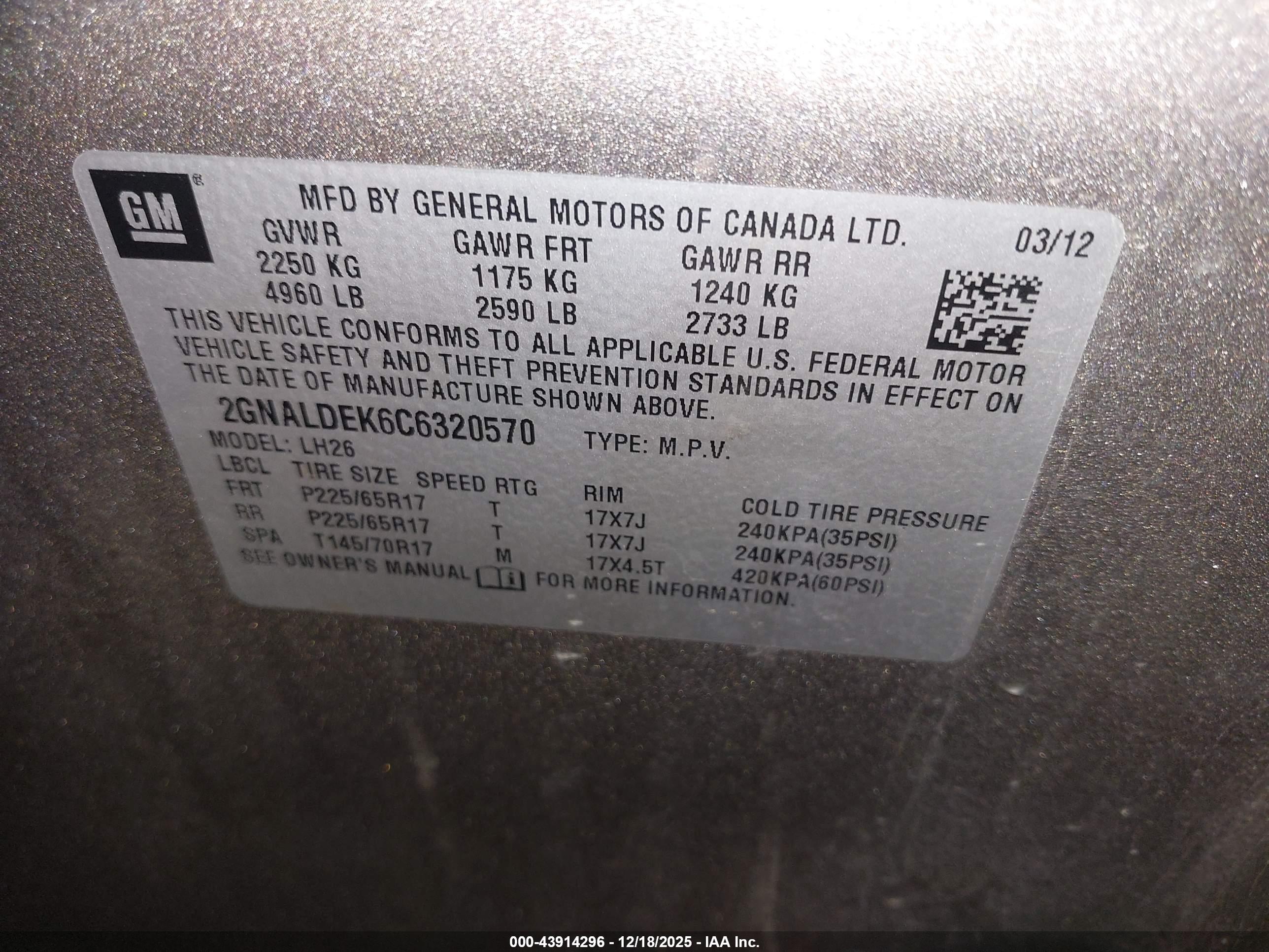 CHEVROLET EQUINOX image 9