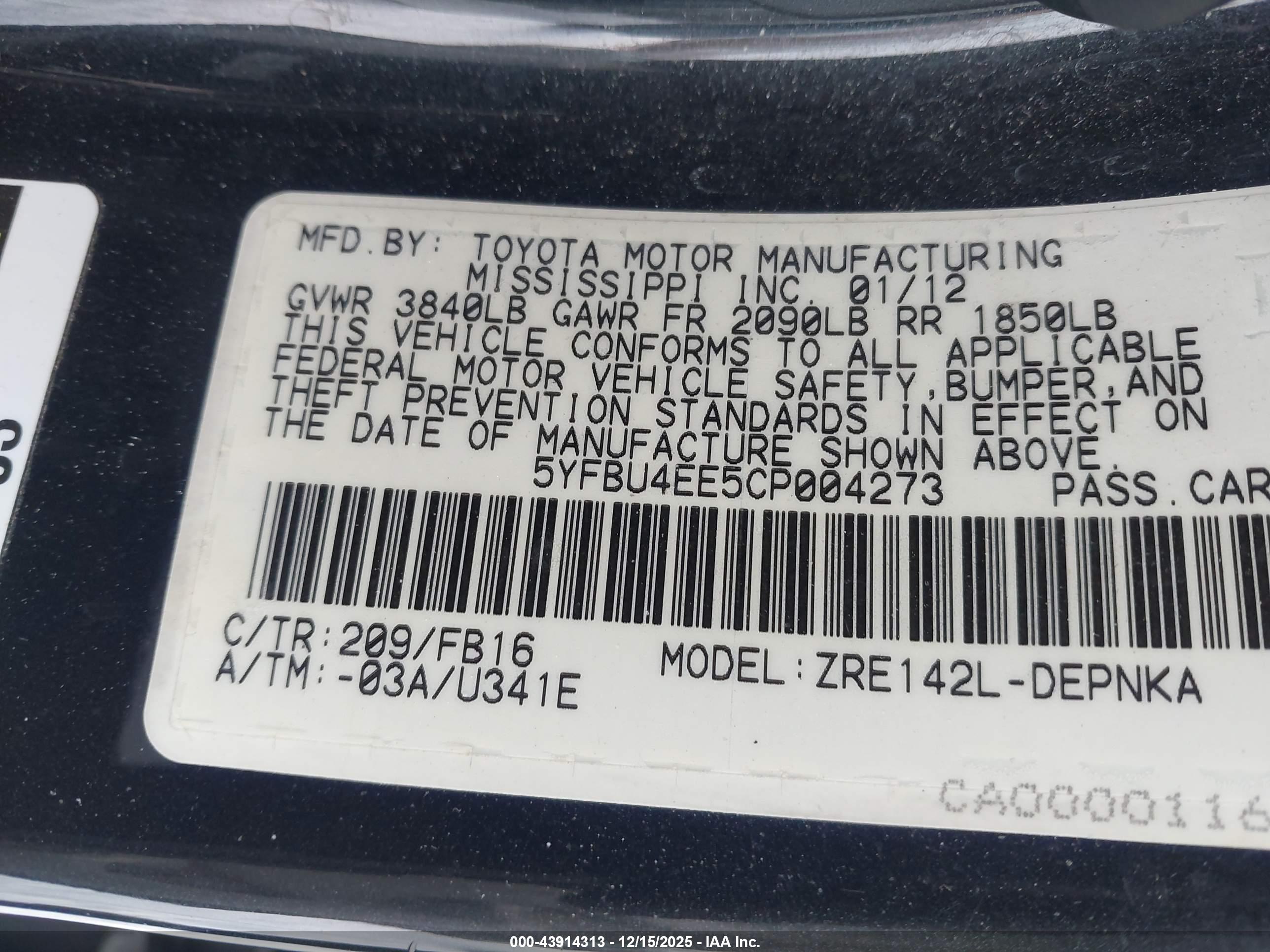 TOYOTA COROLLA image 9