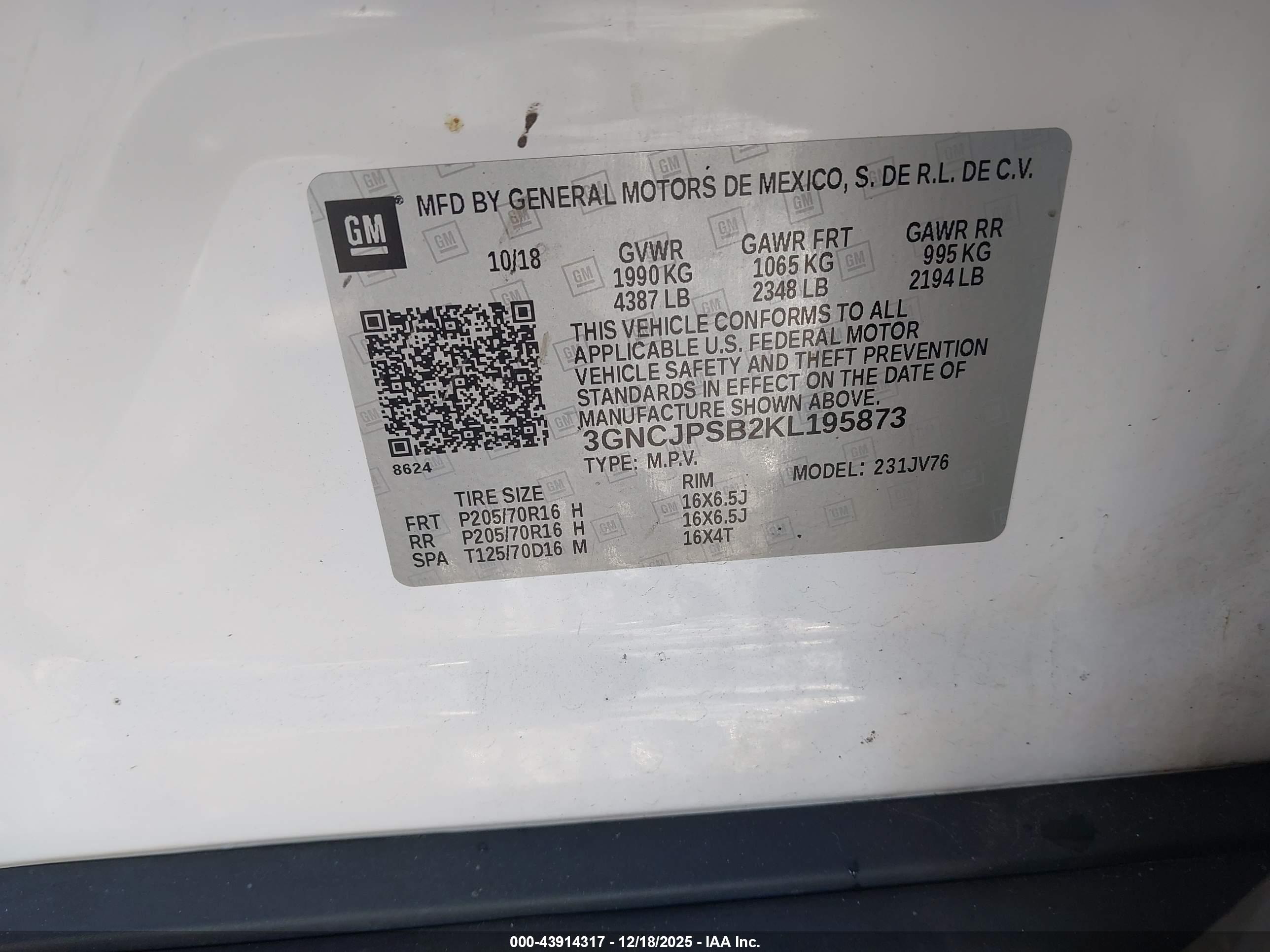 CHEVROLET TRAX image 9