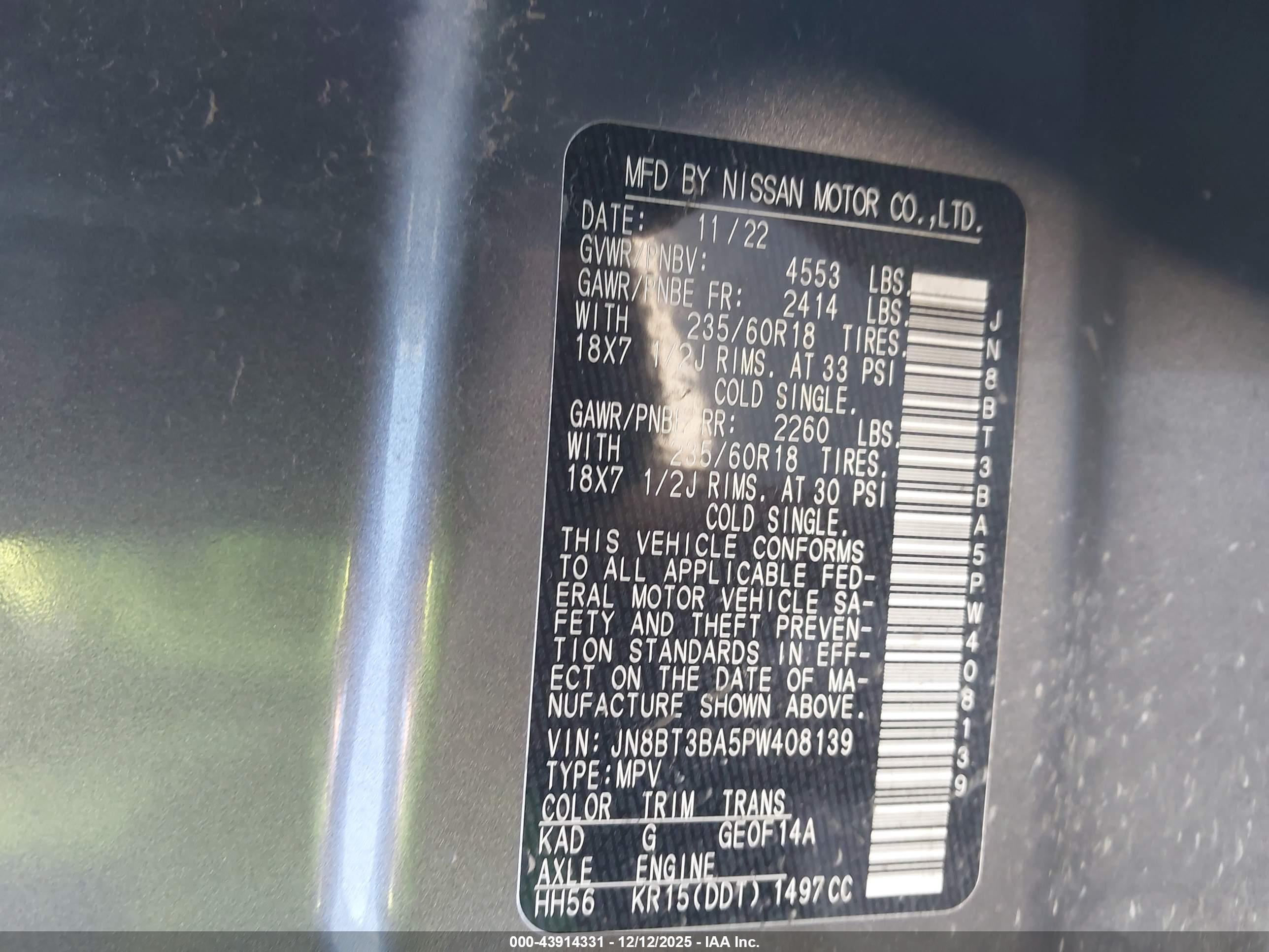 NISSAN ROGUE image 9