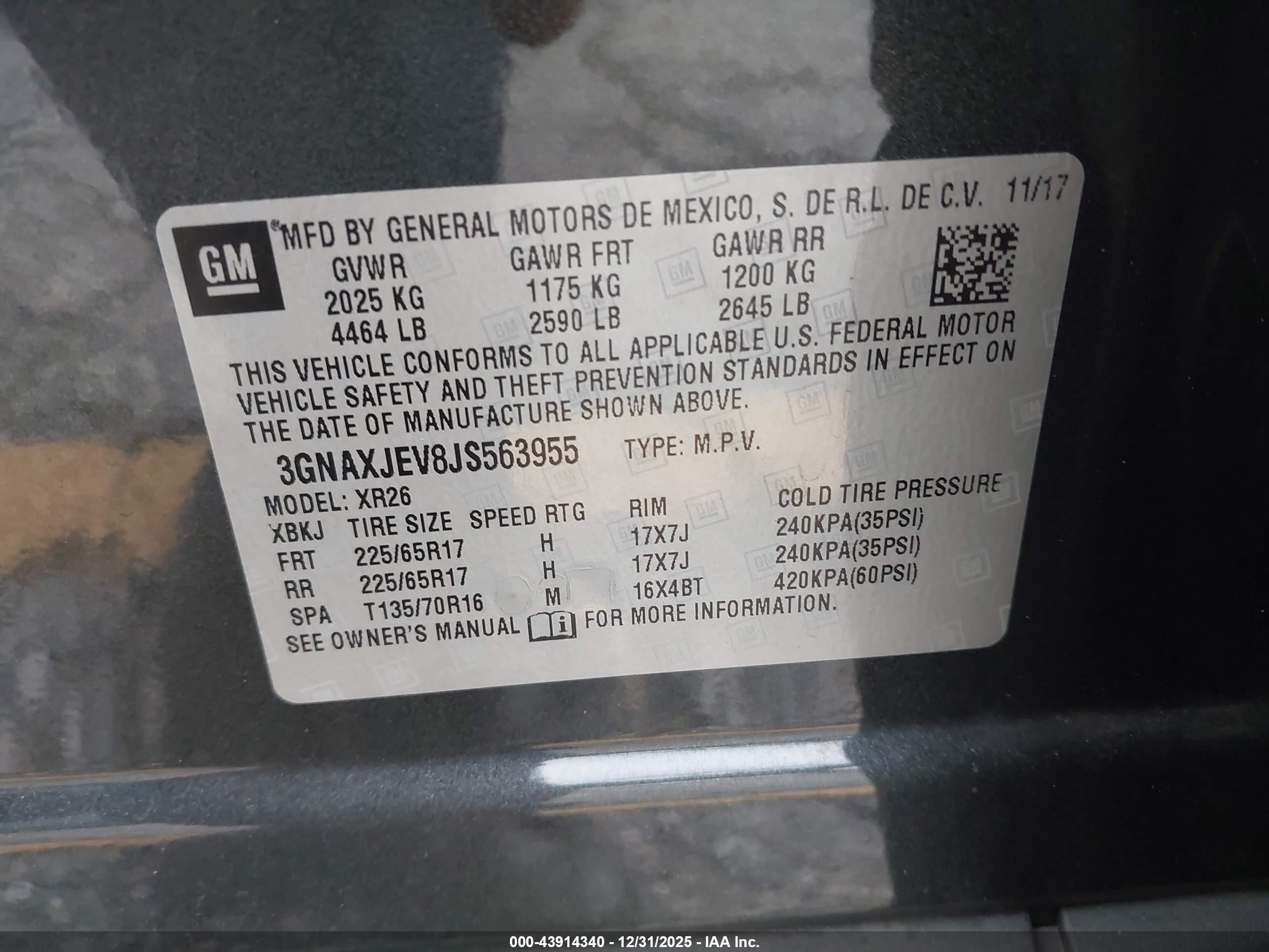 CHEVROLET EQUINOX image 9