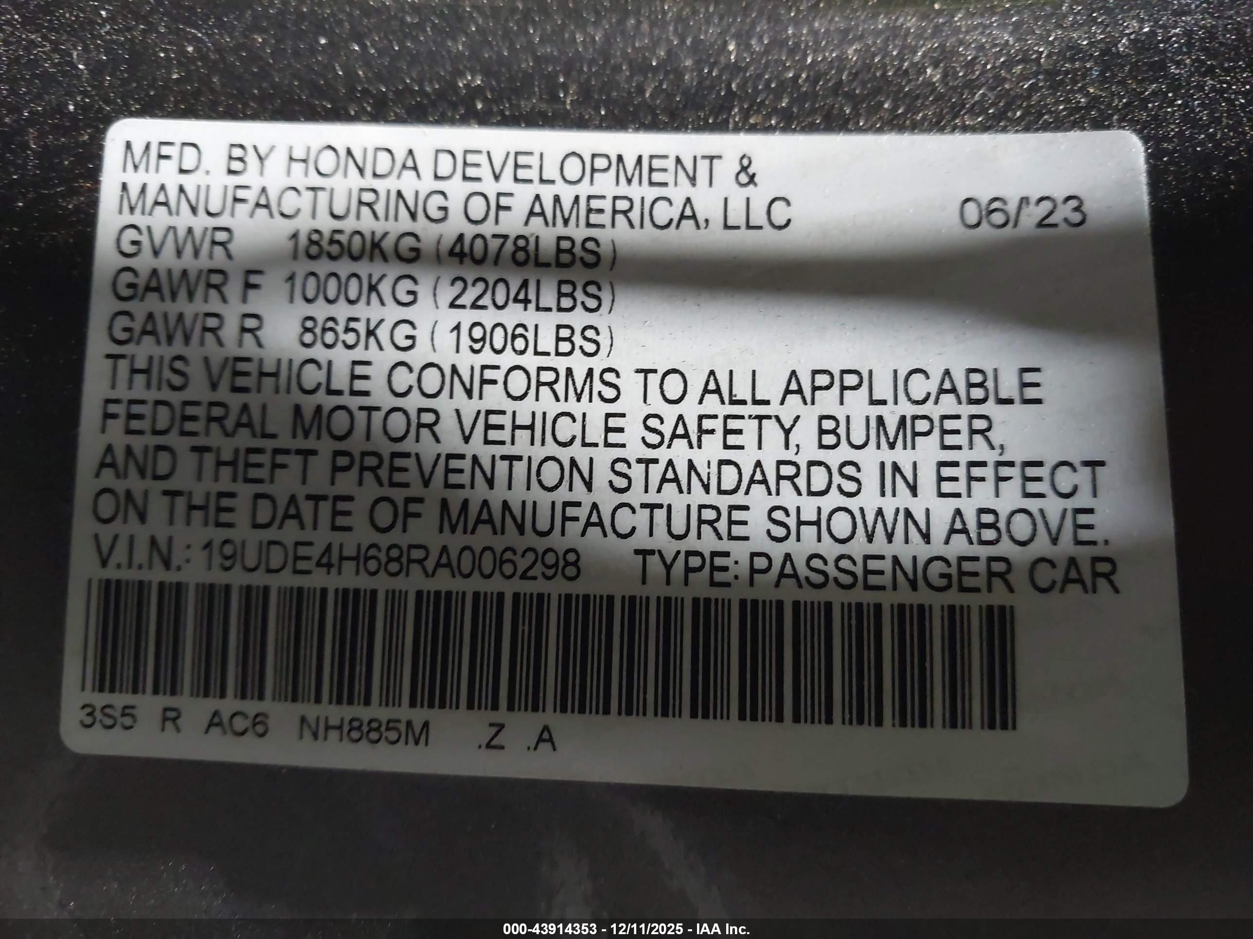 ACURA INTEGRA image 9