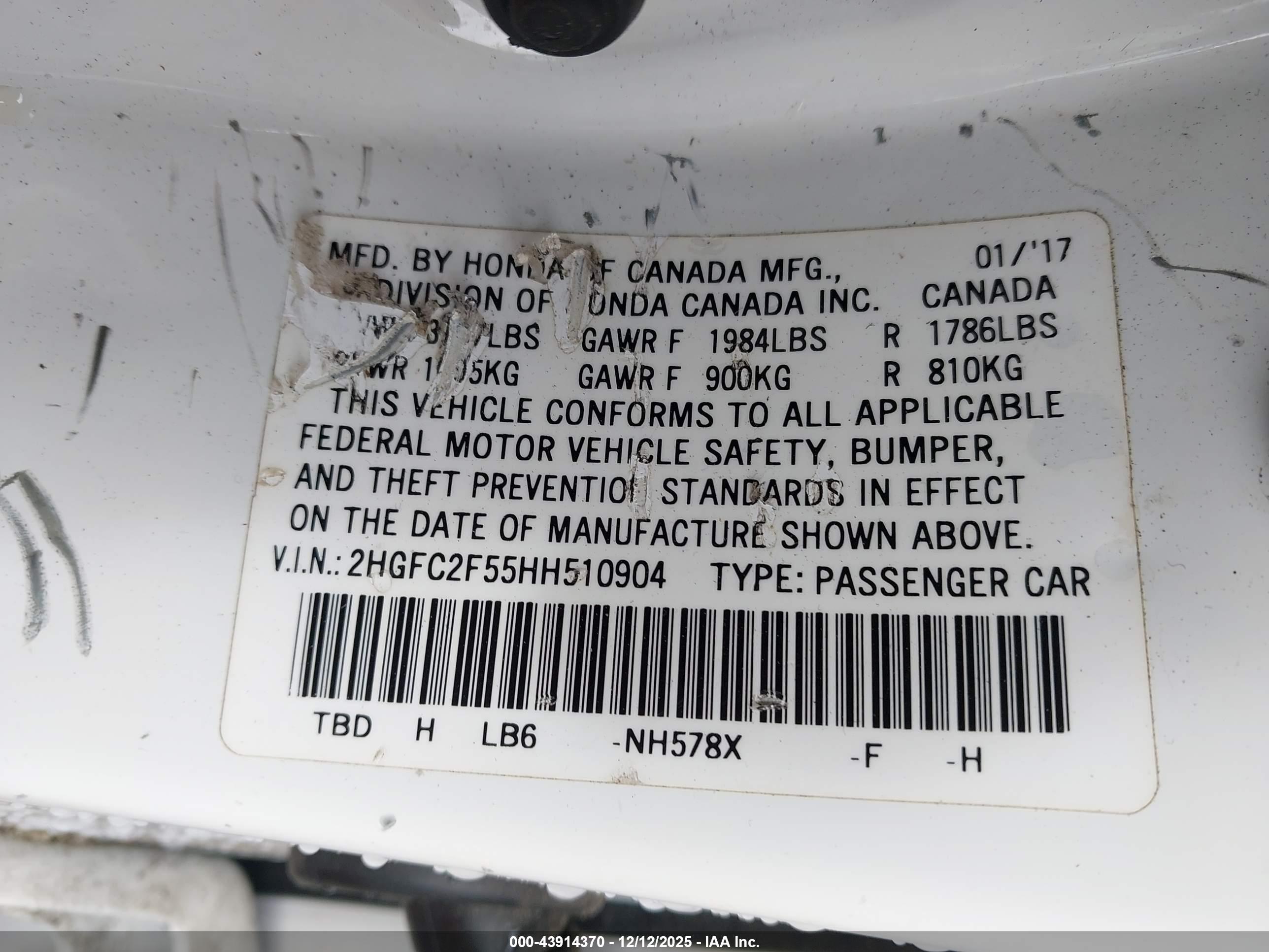 HONDA CIVIC image 9