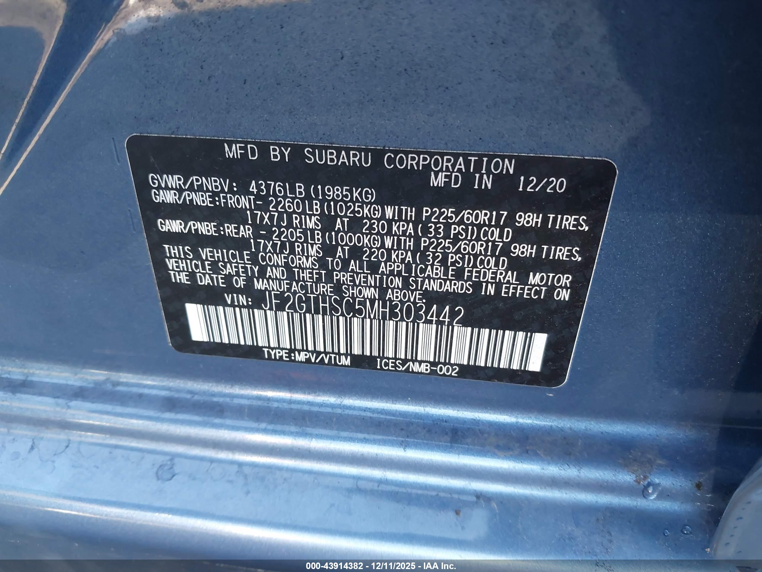 SUBARU CROSSTREK image 9