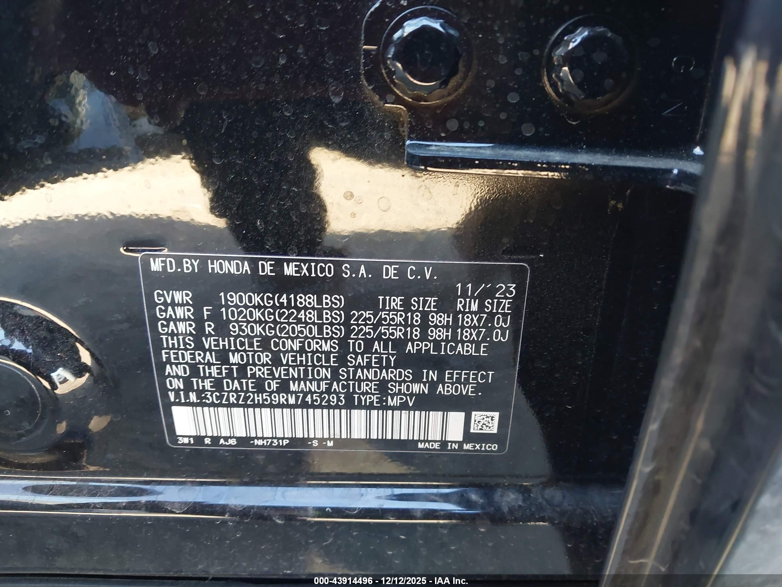 HONDA HR-V image 9